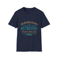 She believed she could, so she put on a wetsuit, coldwater surf T-Shirt