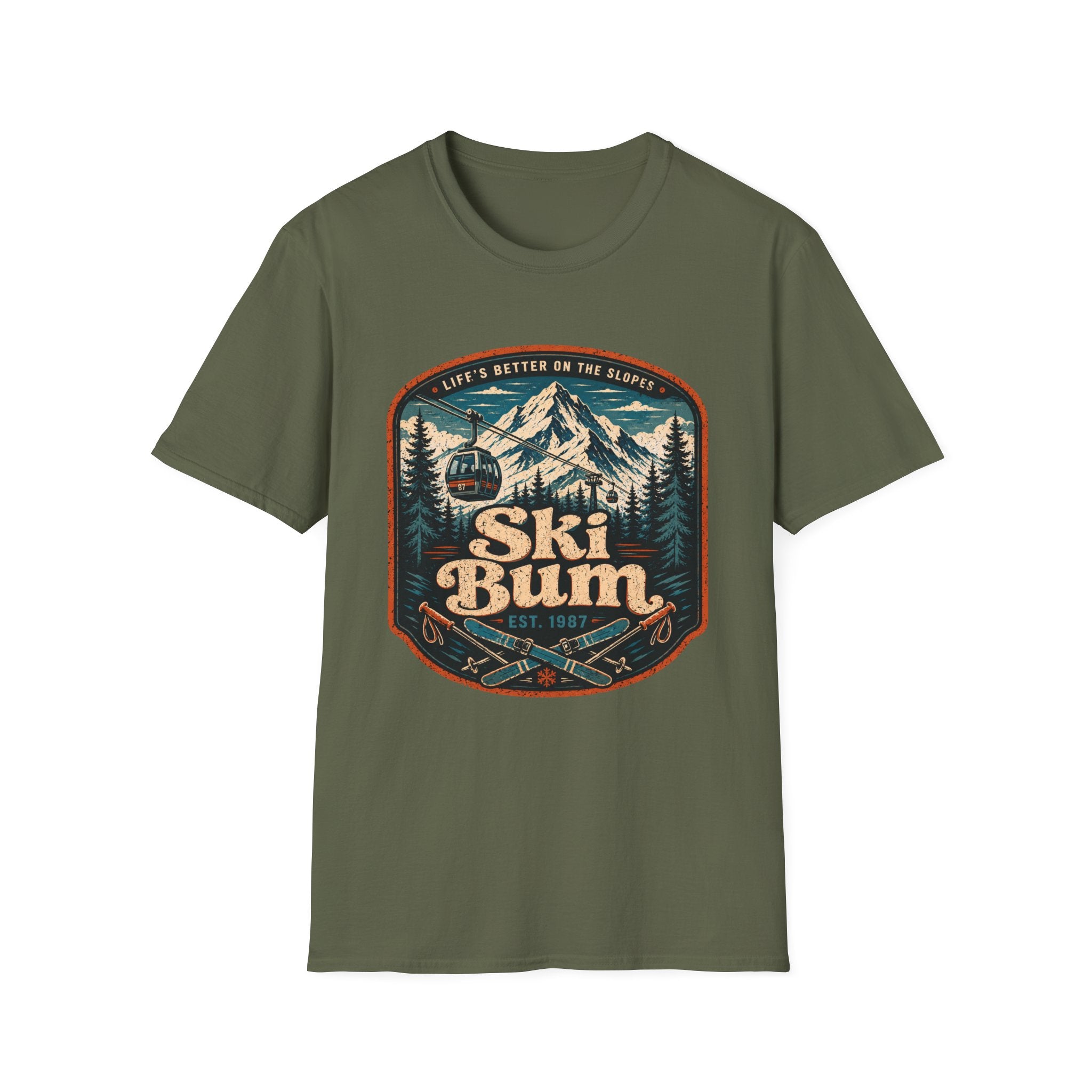 Ski Bum Gondola T-Shirt