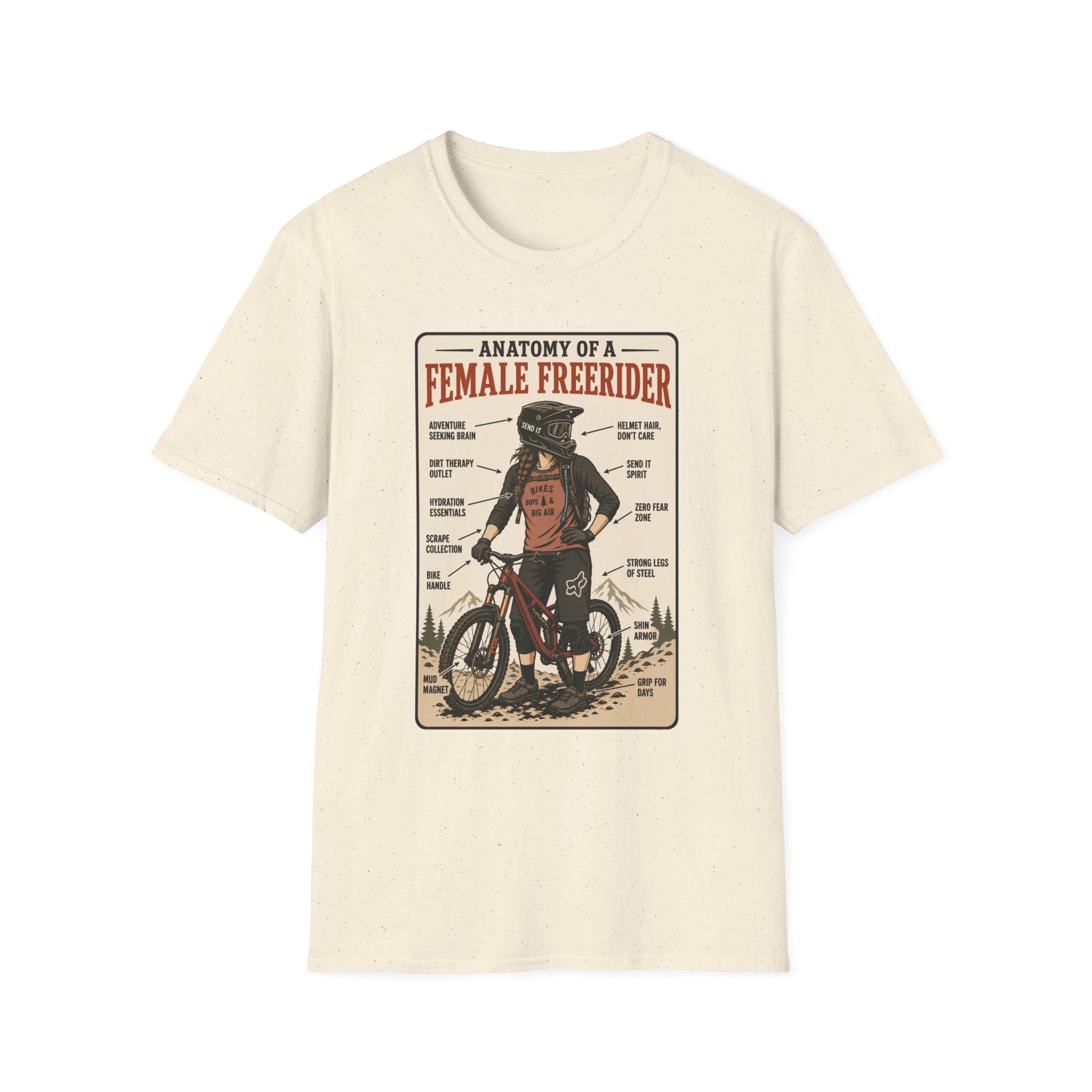 Female Freerider Colour Light T-Shirt