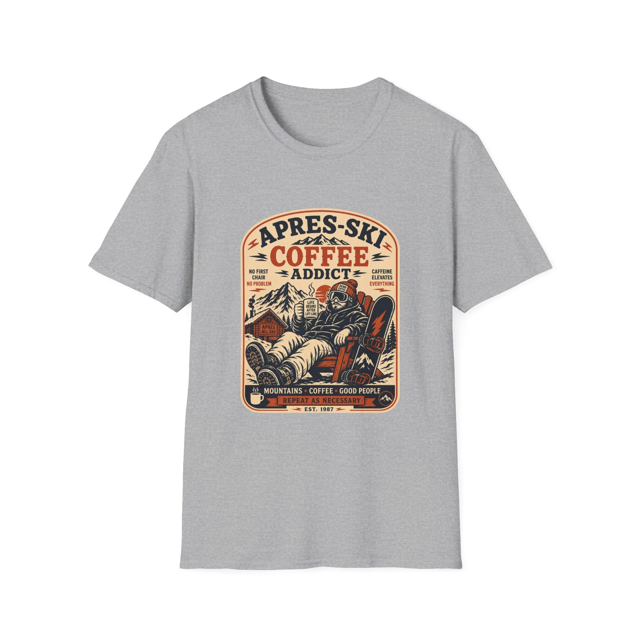 Apres Ski Coffee Addict T-Shirt