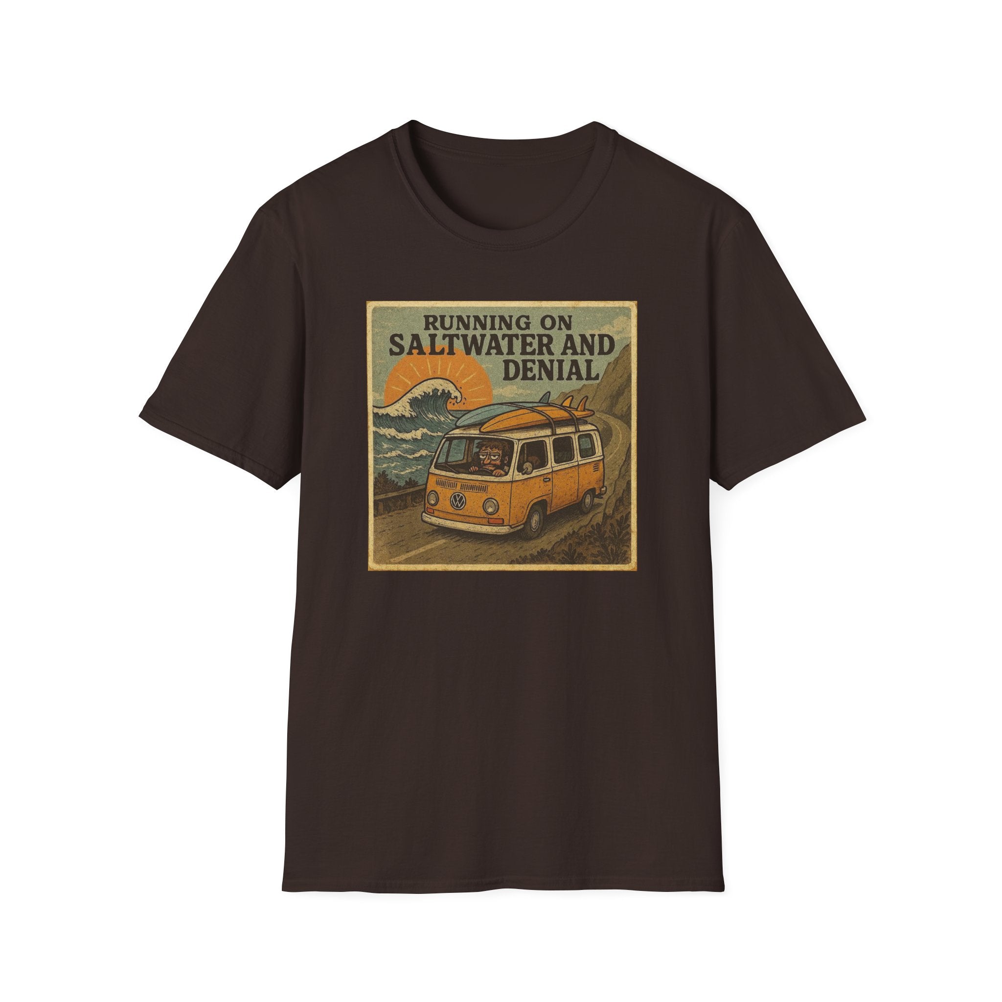 Running on Saltwater and Denial T-Shirt