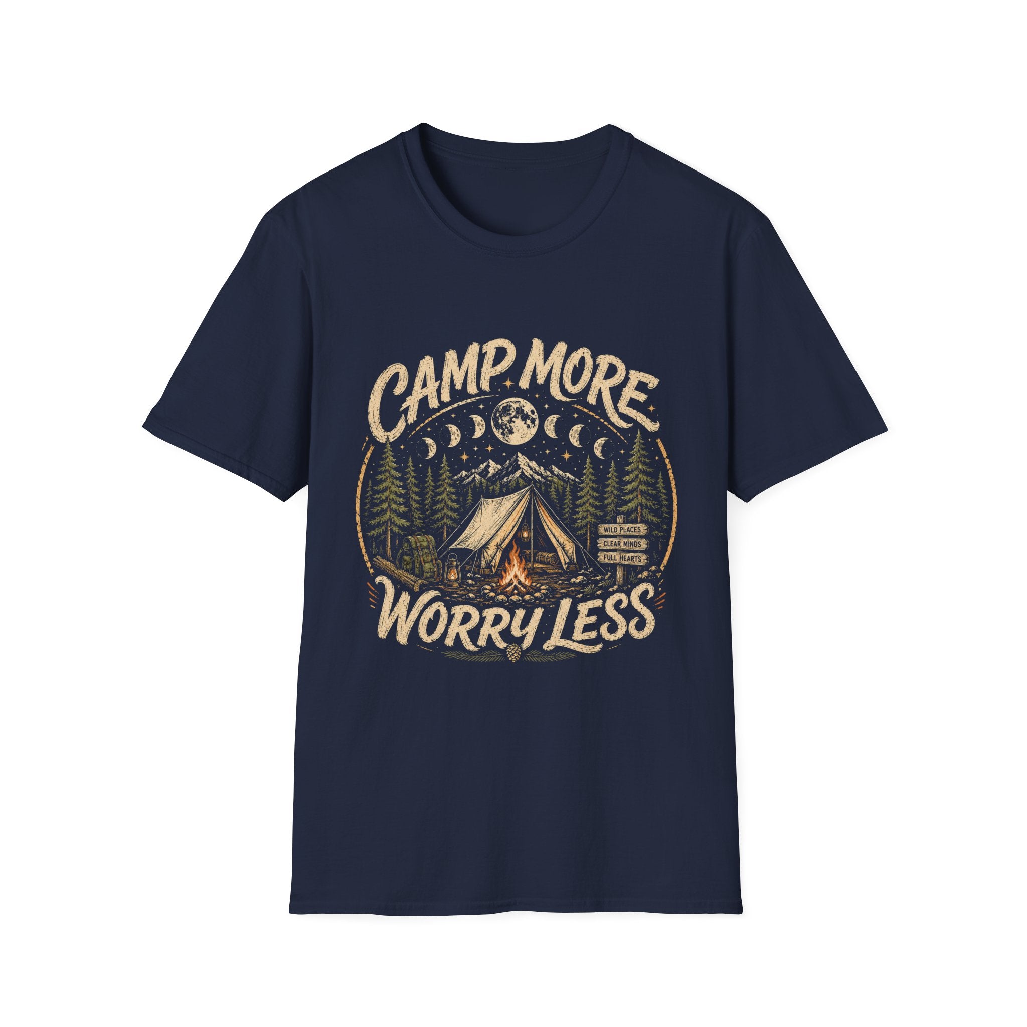 Camp More Worry Less T-Shirt