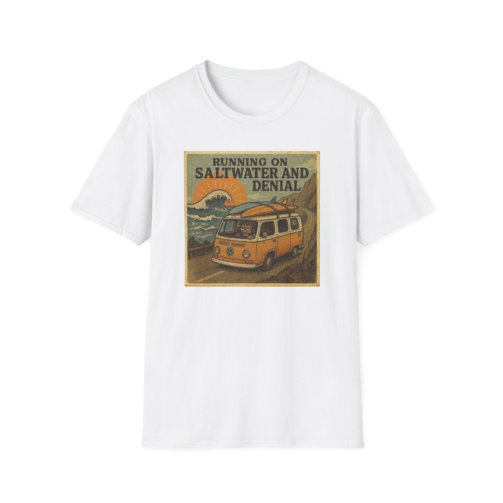 Running on Saltwater and Denial T-Shirt