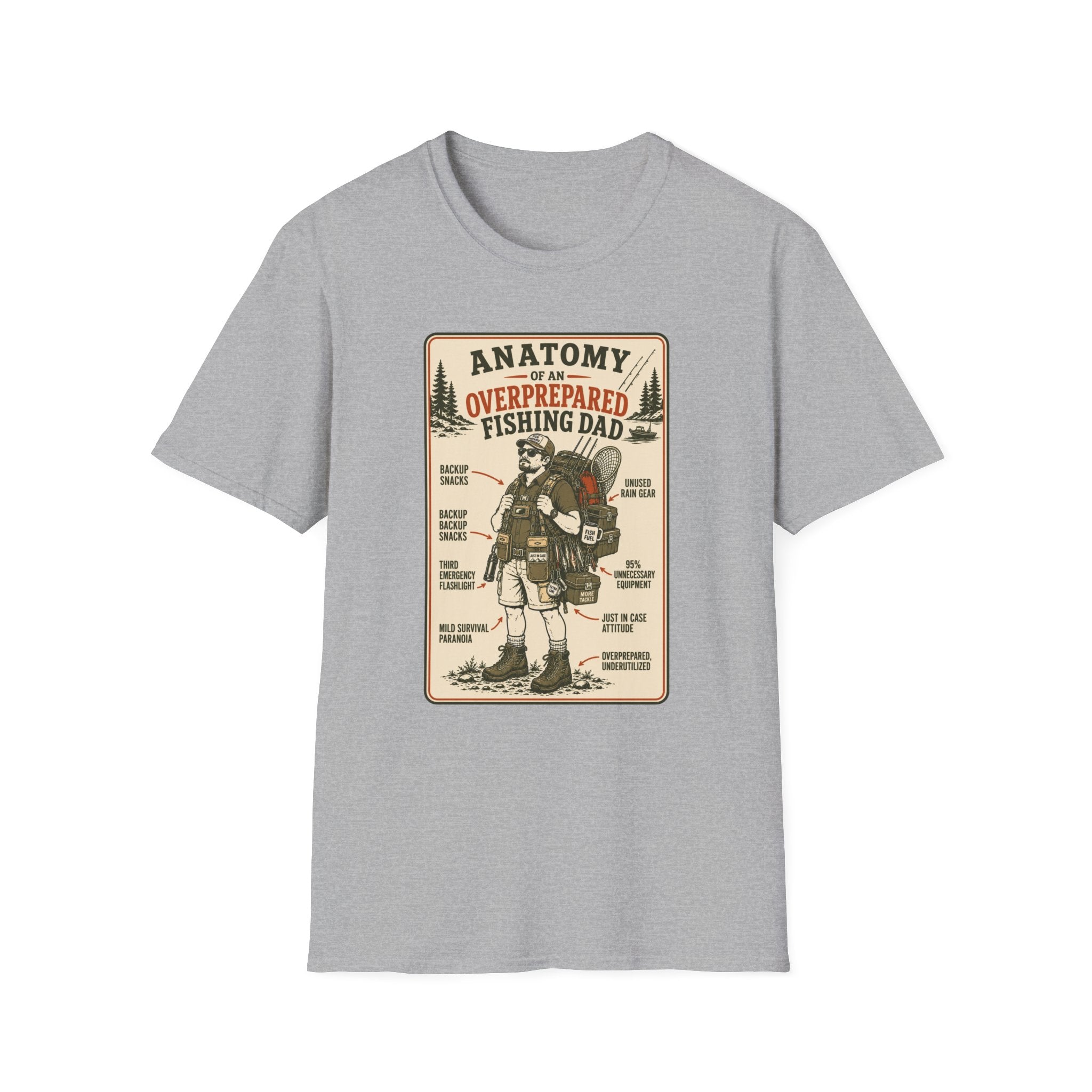 Overprepared Fishing Dad T-Shirt