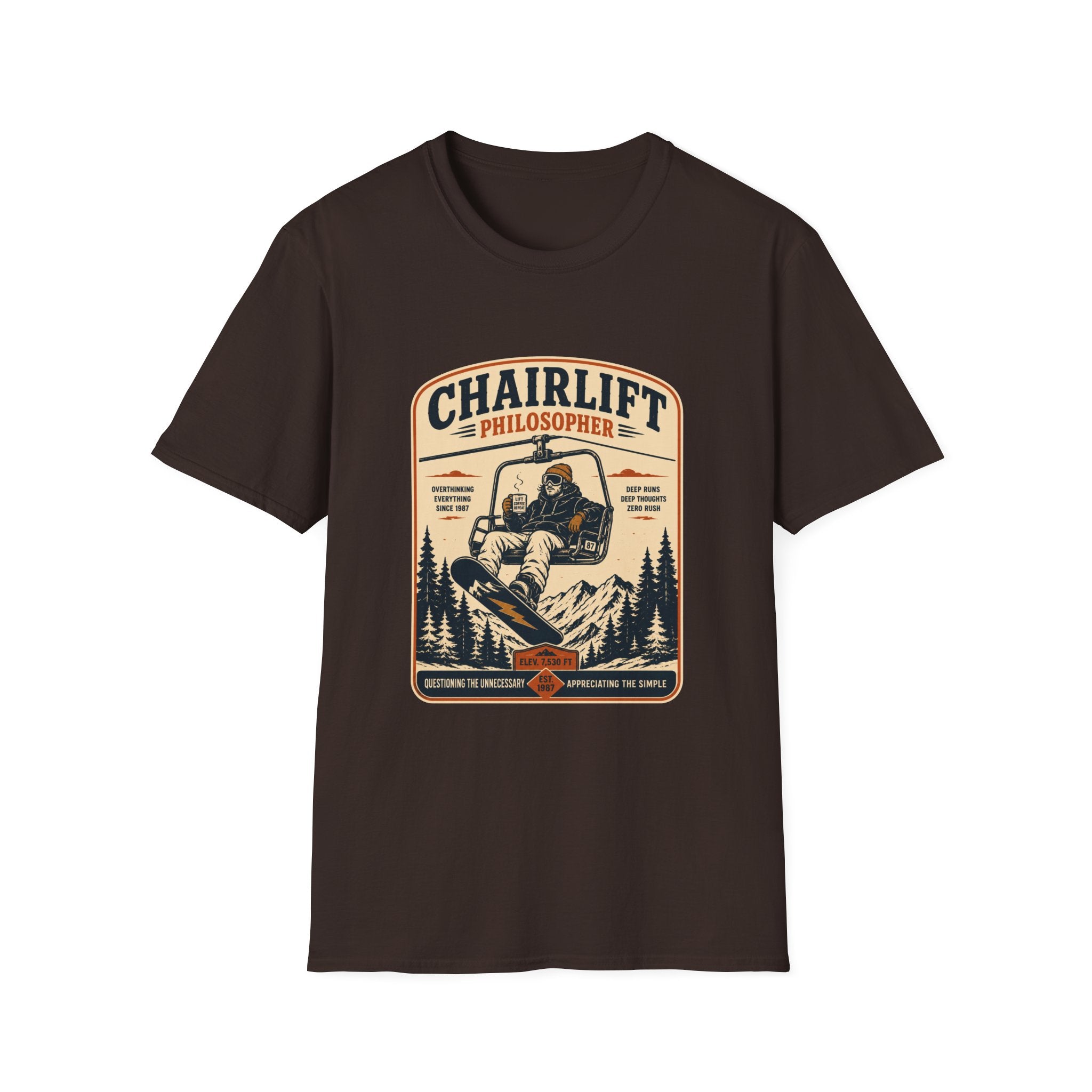 Chairlift Philosopher T-Shirt
