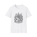 Broken Compass Club Tattoo Style T-Shirt