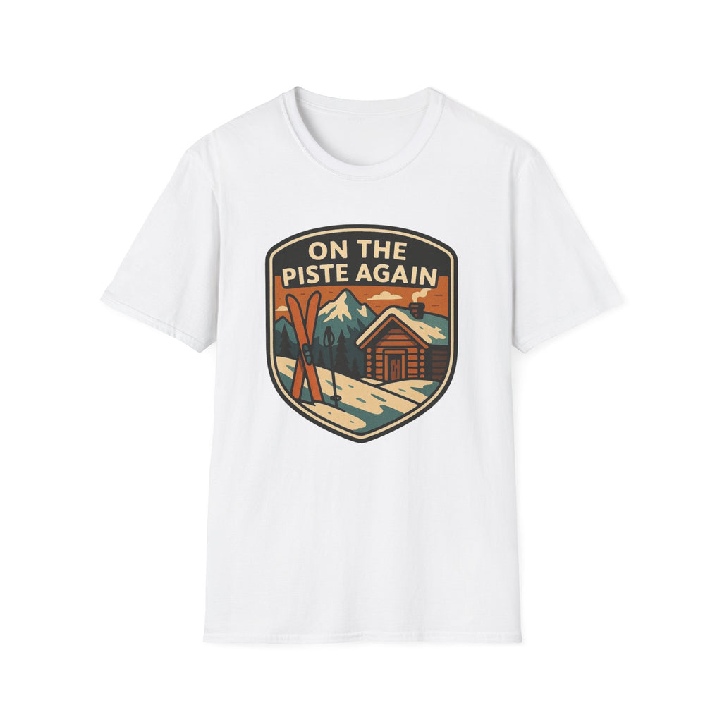On The Piste Again Skis T-Shirt