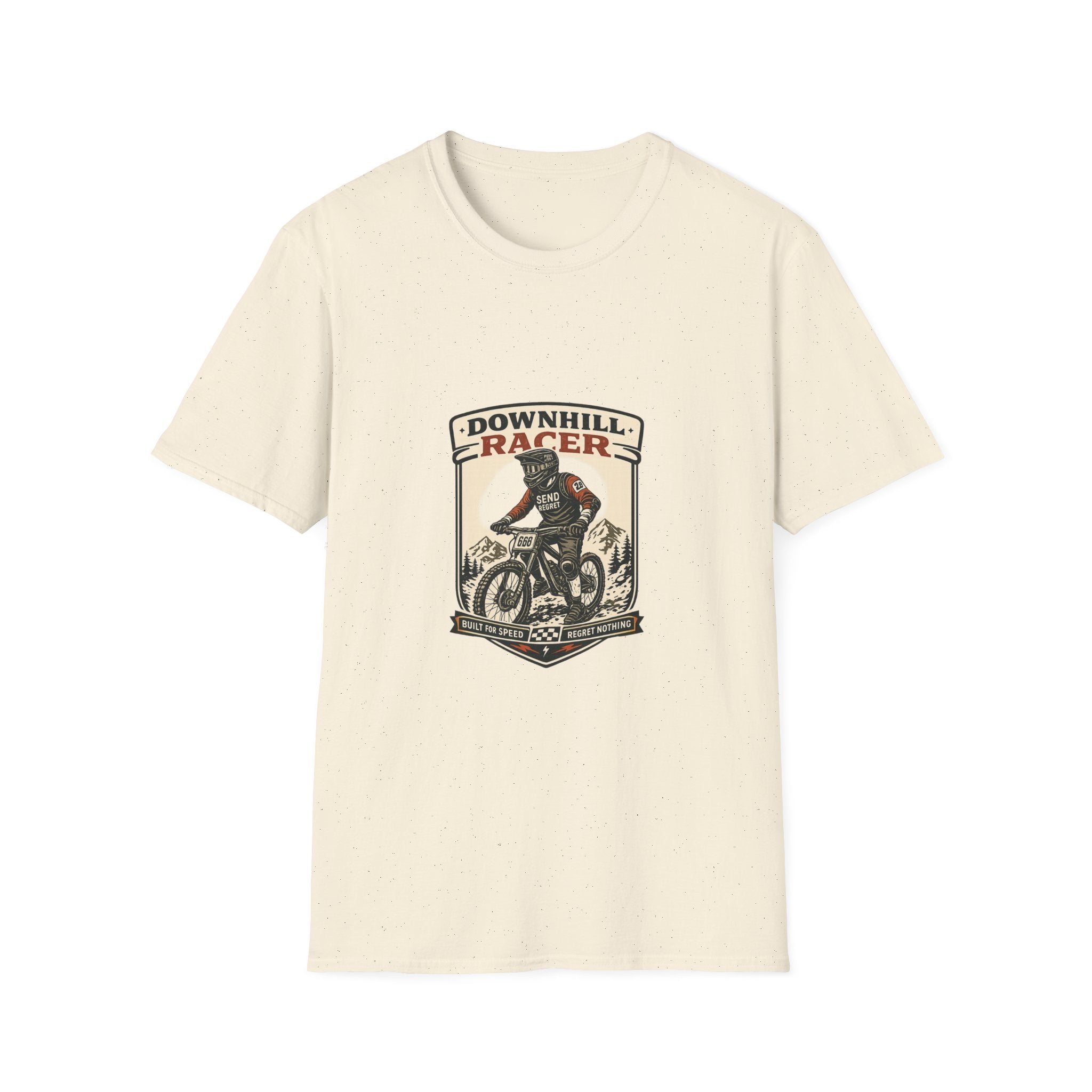 Downhill Racer Badge T-Shirt