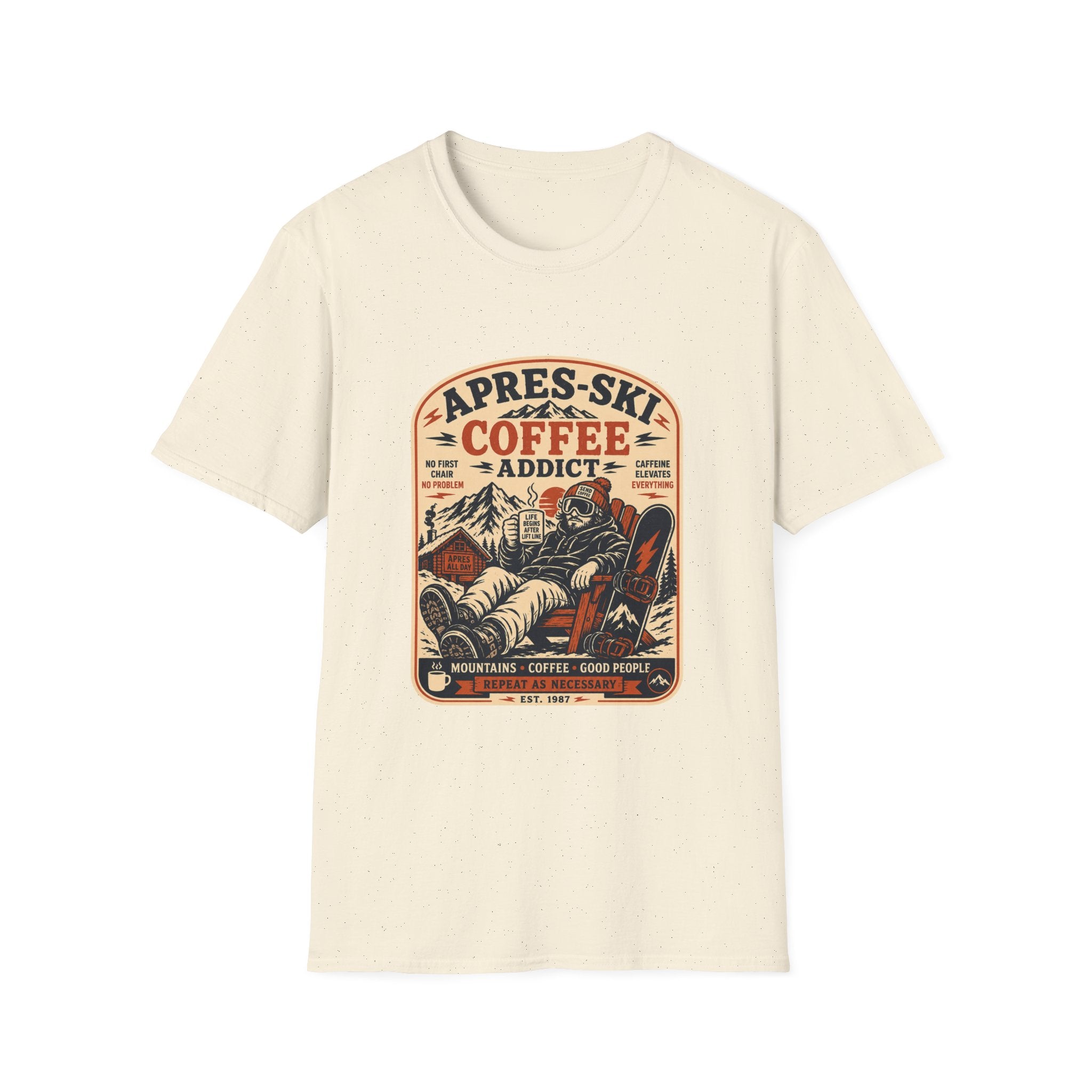 Apres Ski Coffee Addict T-Shirt