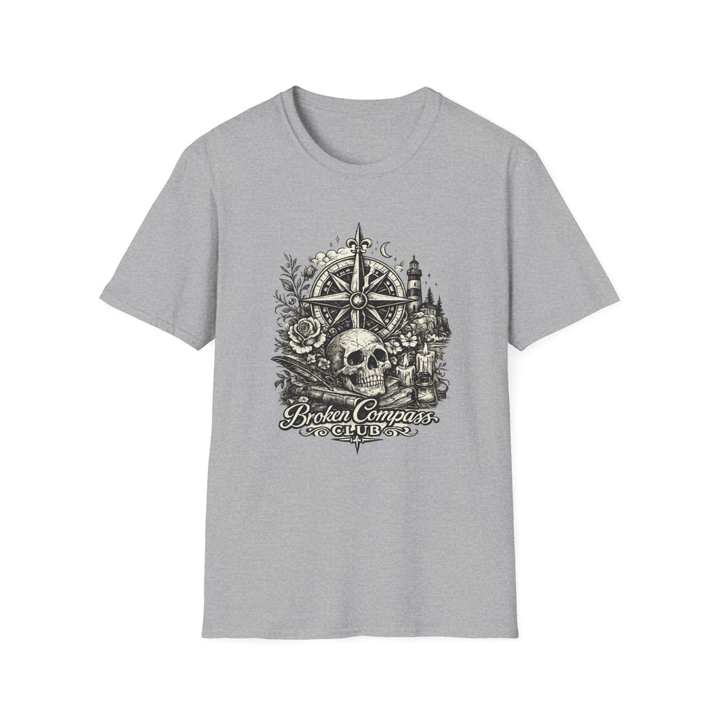 Broken Compass Club Traditional Tattoo T-Shirt
