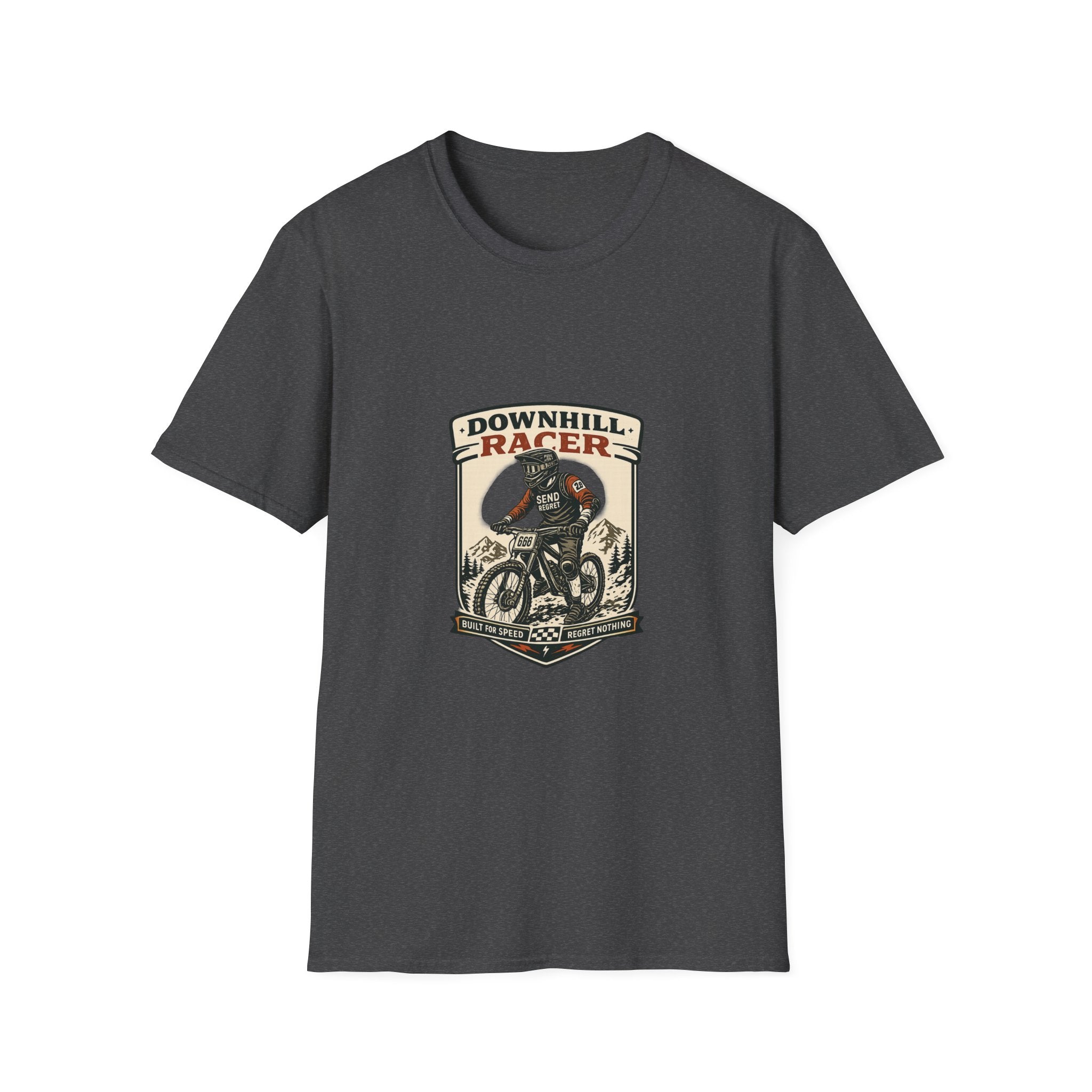 Downhill Racer Badge T-Shirt
