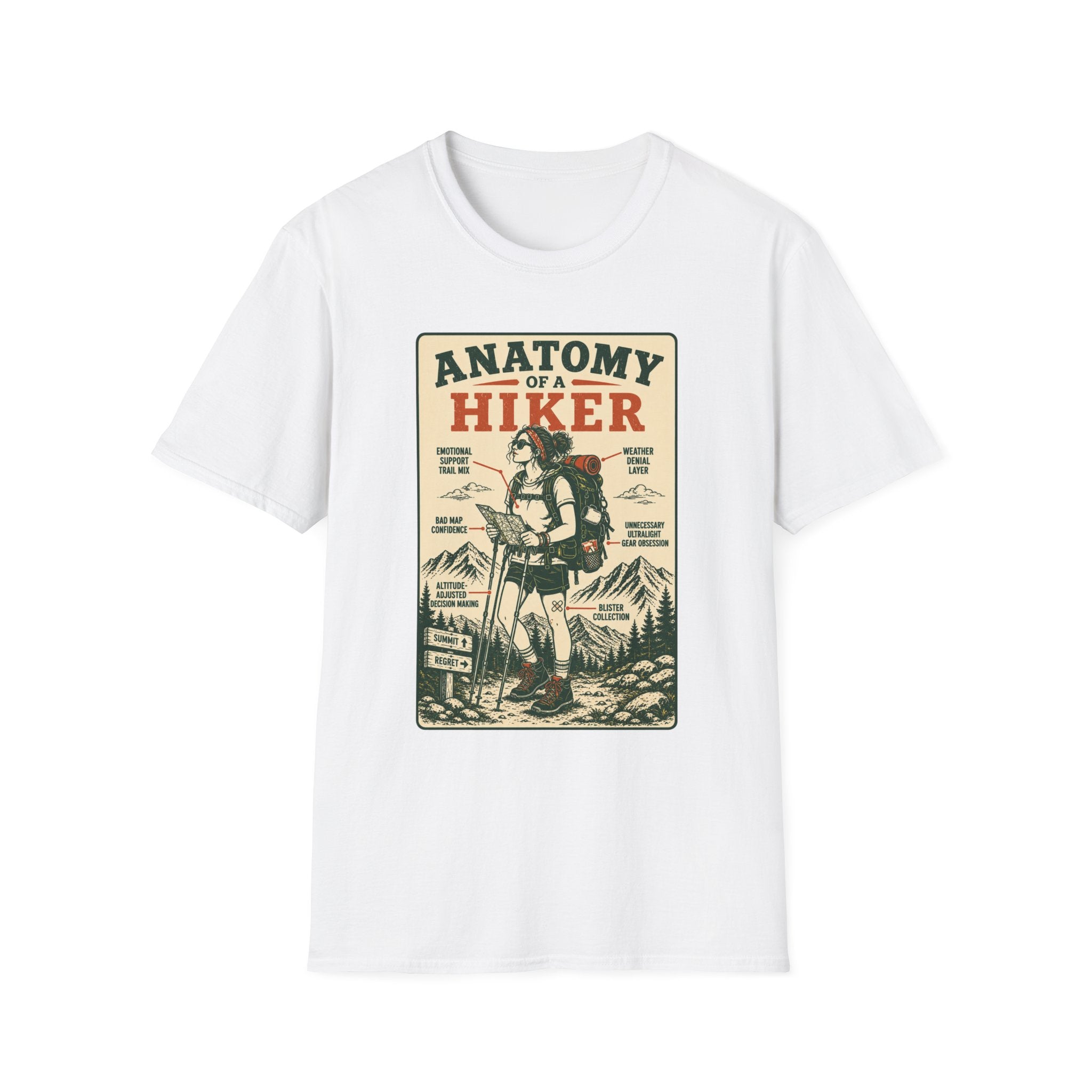 Anatomy of a Hiker T-Shirt