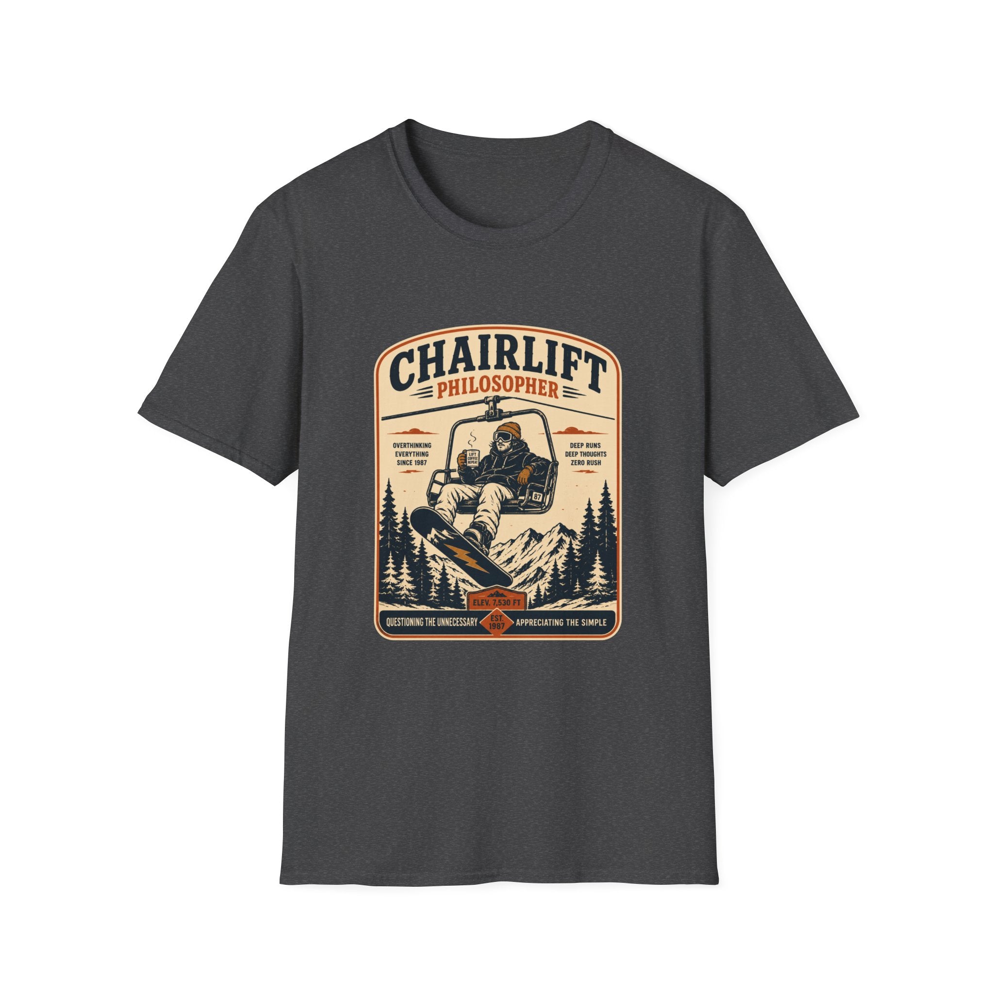 Chairlift Philosopher T-Shirt