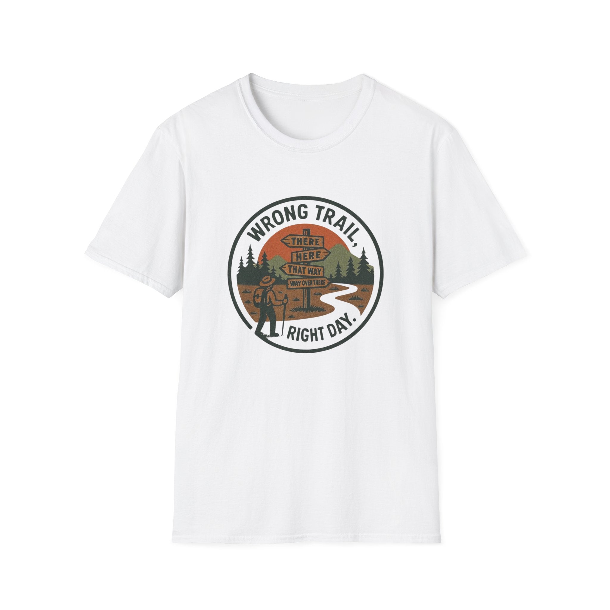 Wrong Trail Right Day T-Shirt