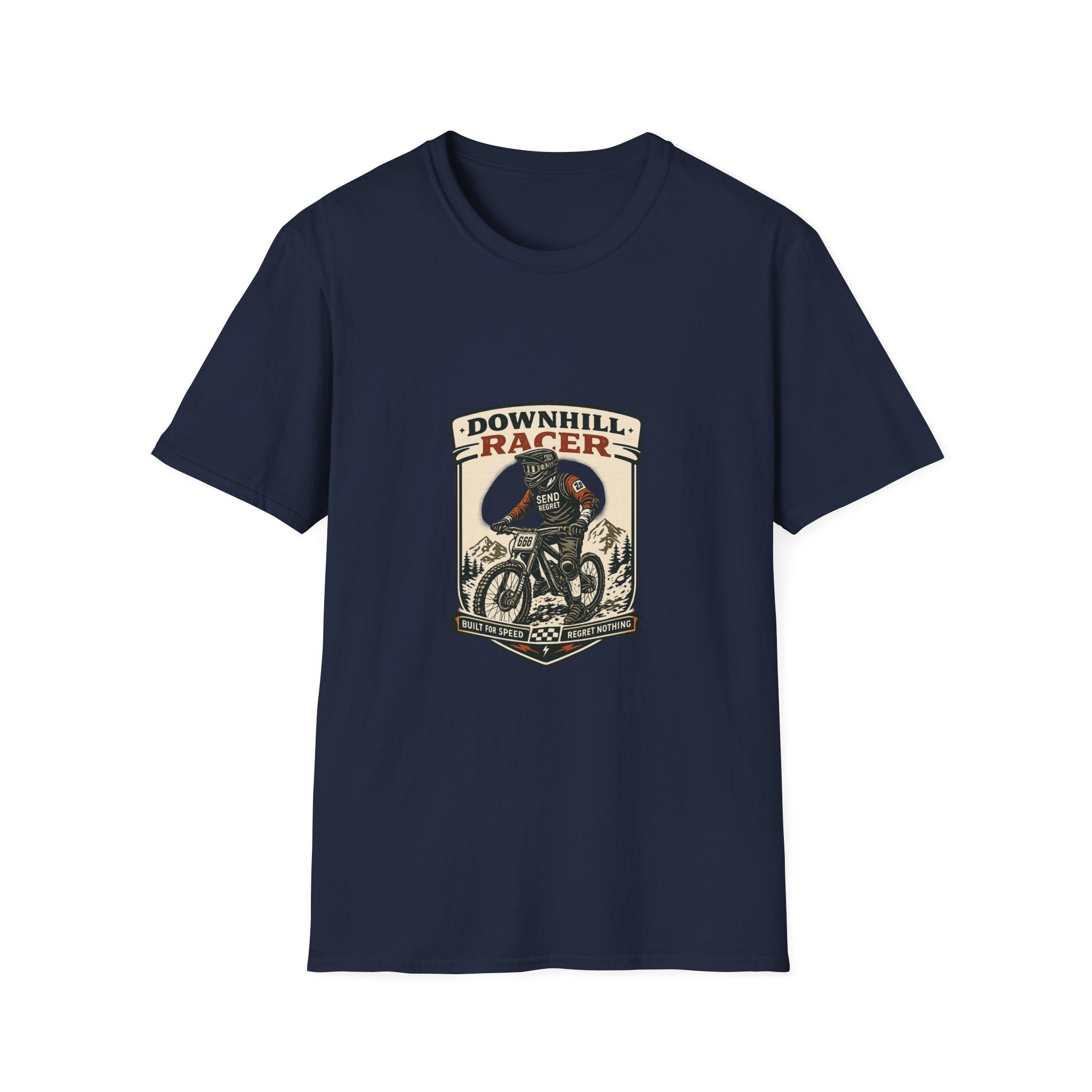 Downhill Racer Badge T-Shirt