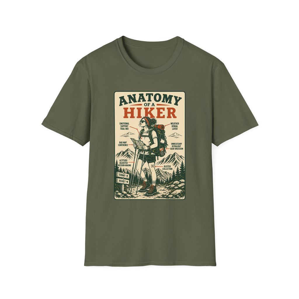 Anatomy of a Hiker T-Shirt