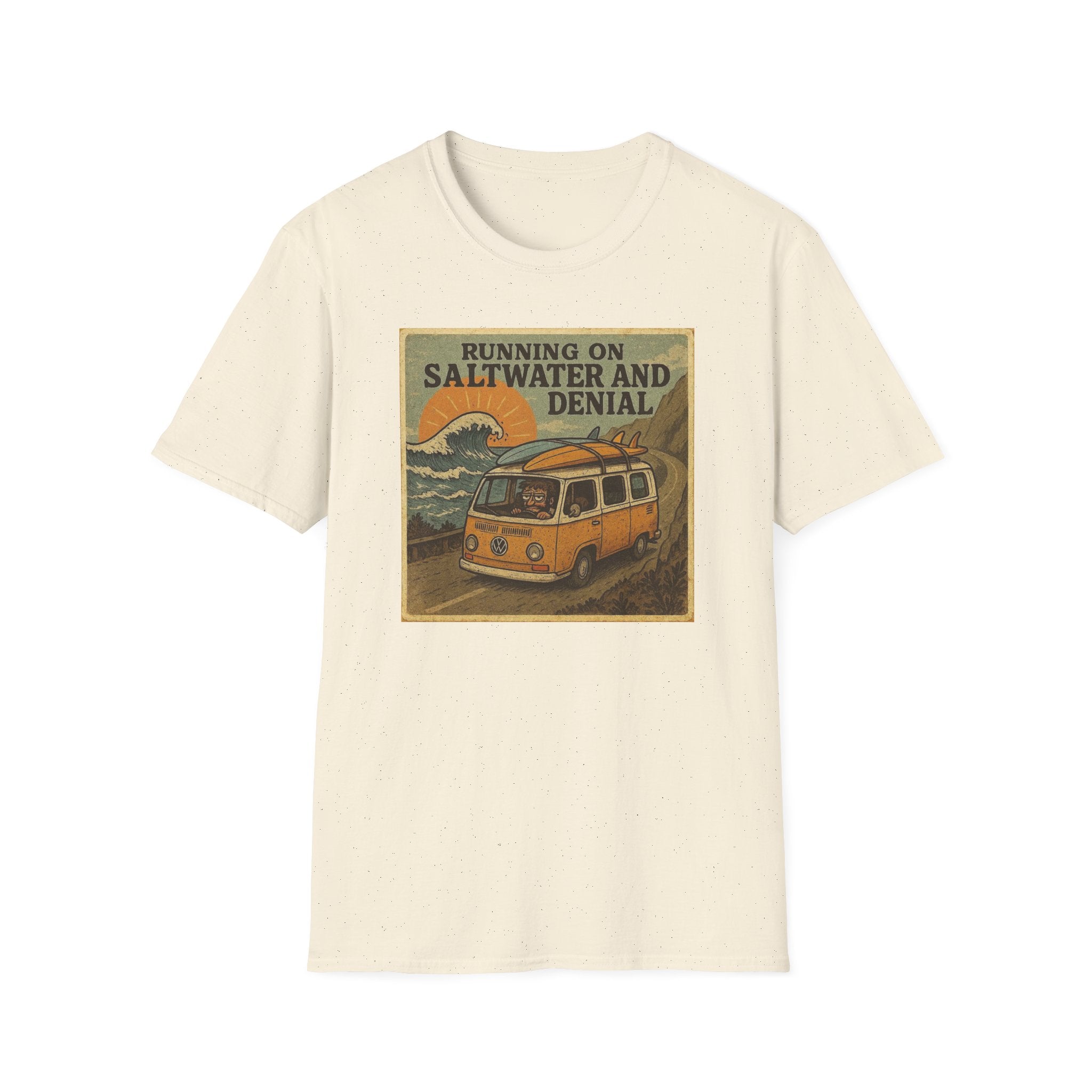 Running on Saltwater and Denial T-Shirt