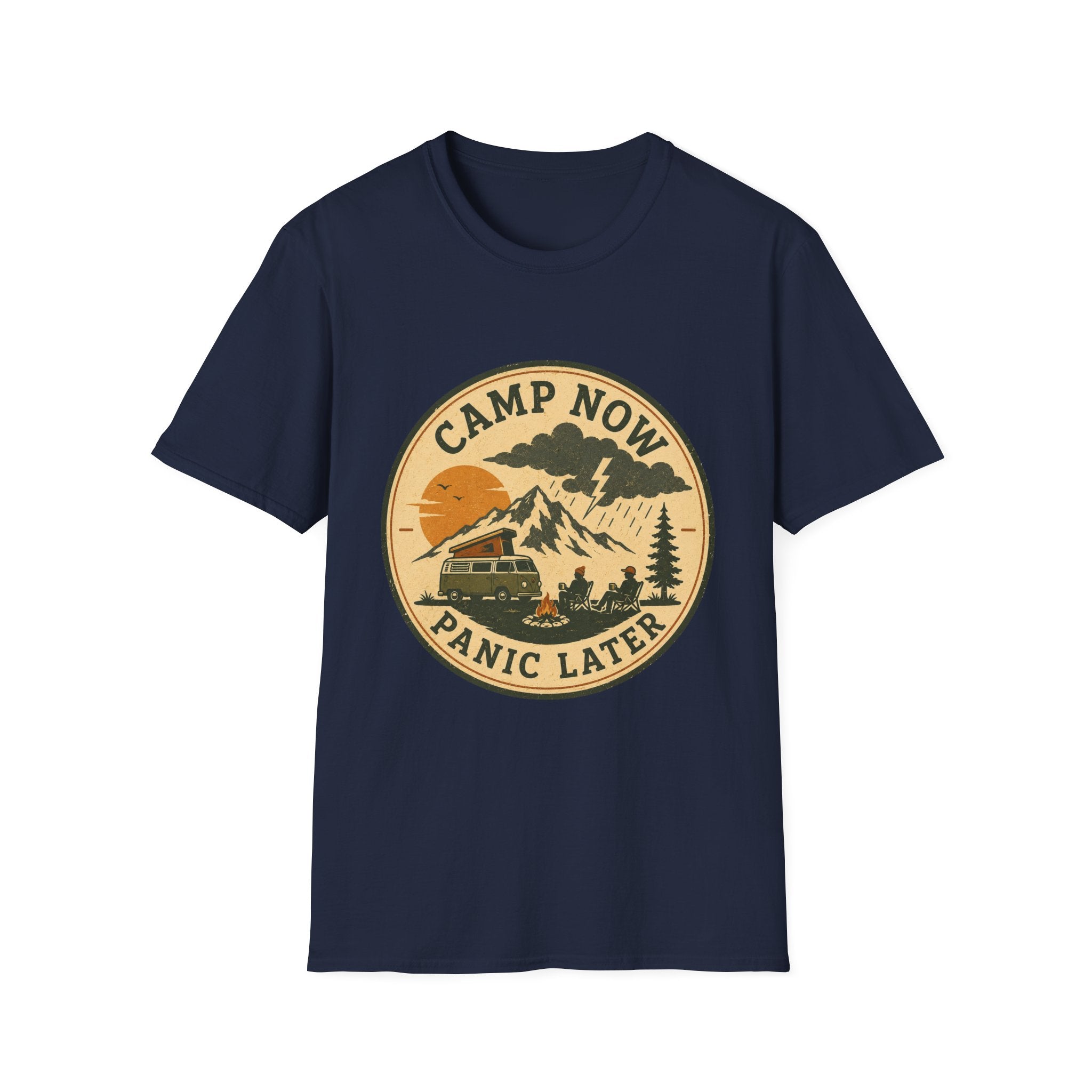 Camp Now Panic LaterT-Shirt