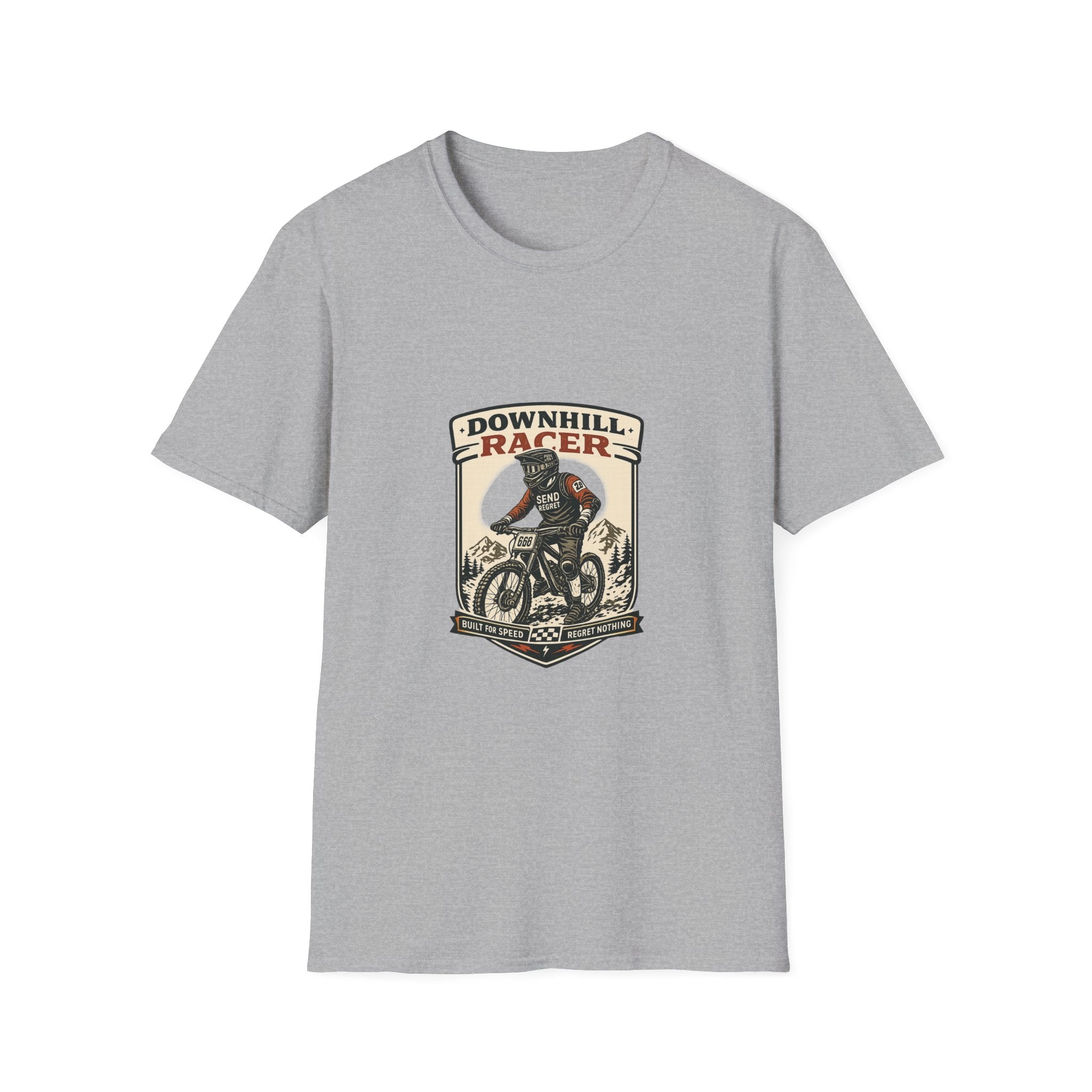 Downhill Racer Badge T-Shirt