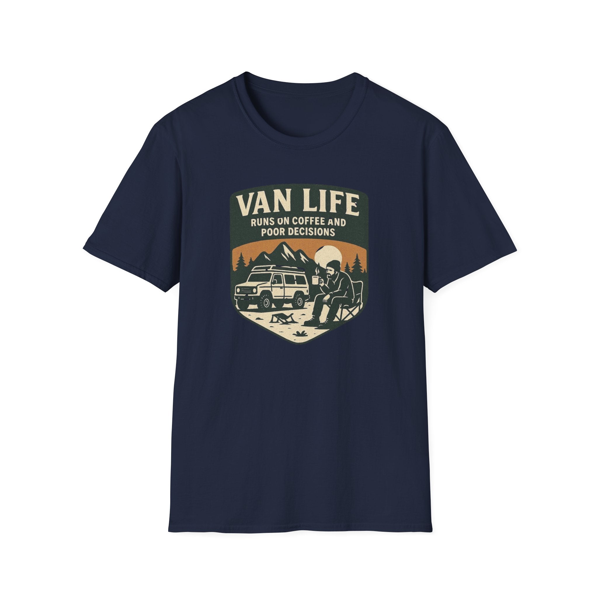 Van Life Runs on Coffee T-Shirt