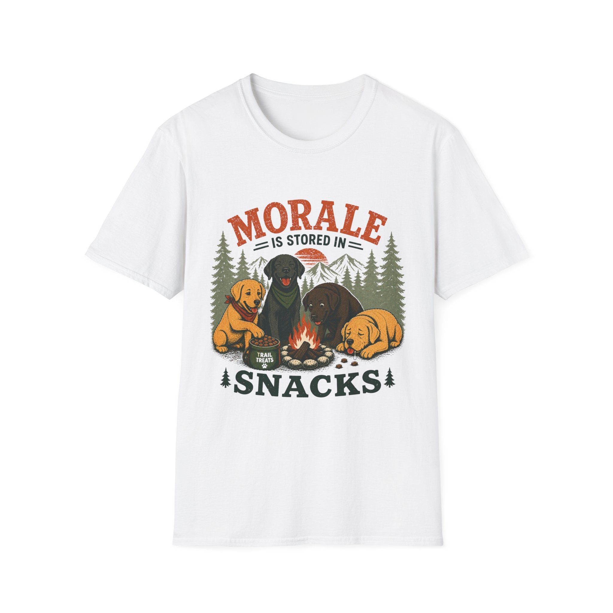 Morale snacks Labrador T-Shirt