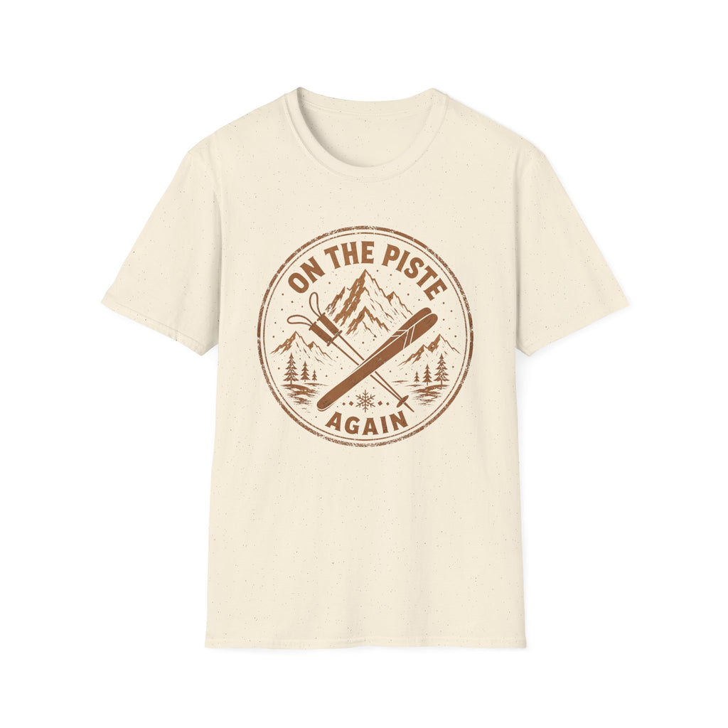 On The Piste Again Brown T-Shirt