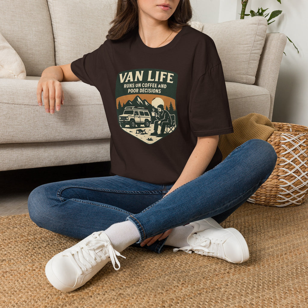 Van Life Runs on Coffee T-Shirt