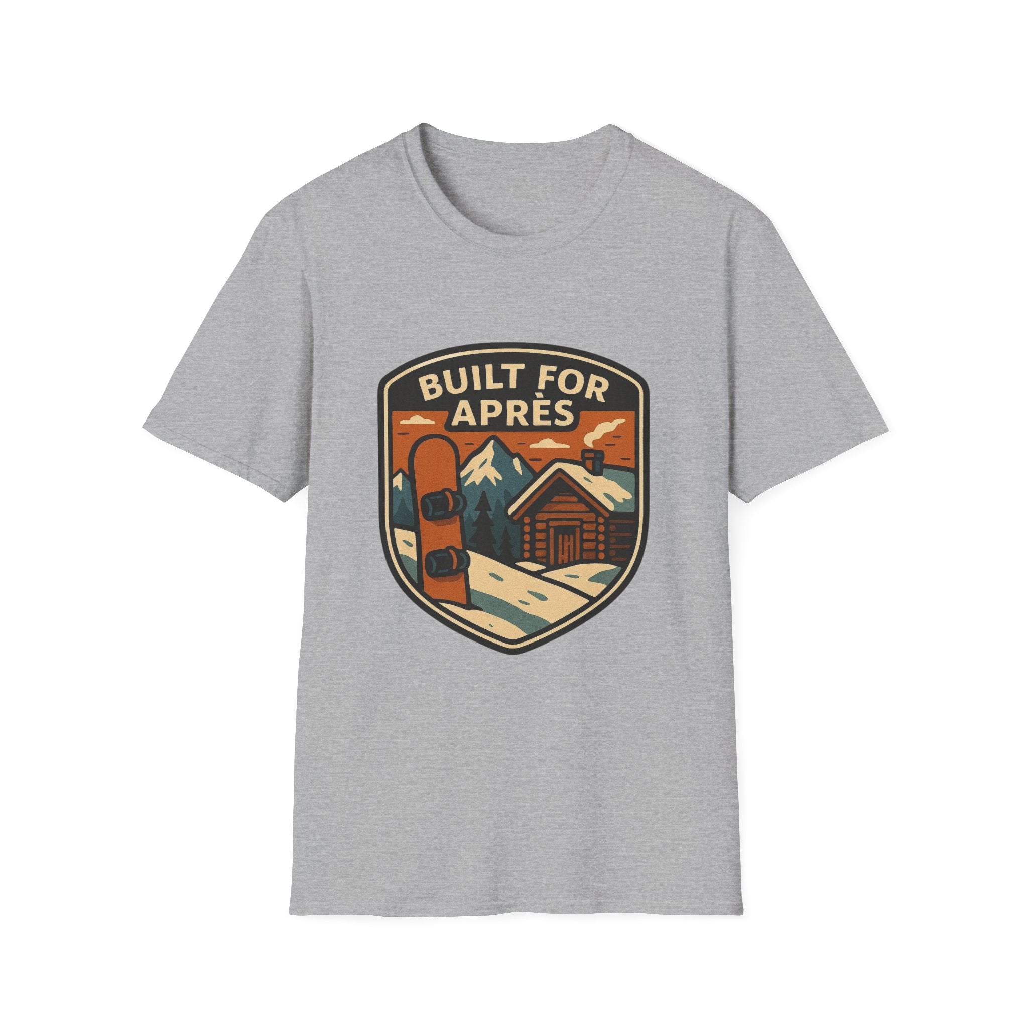 Built for Apres Snowboard T-Shirt