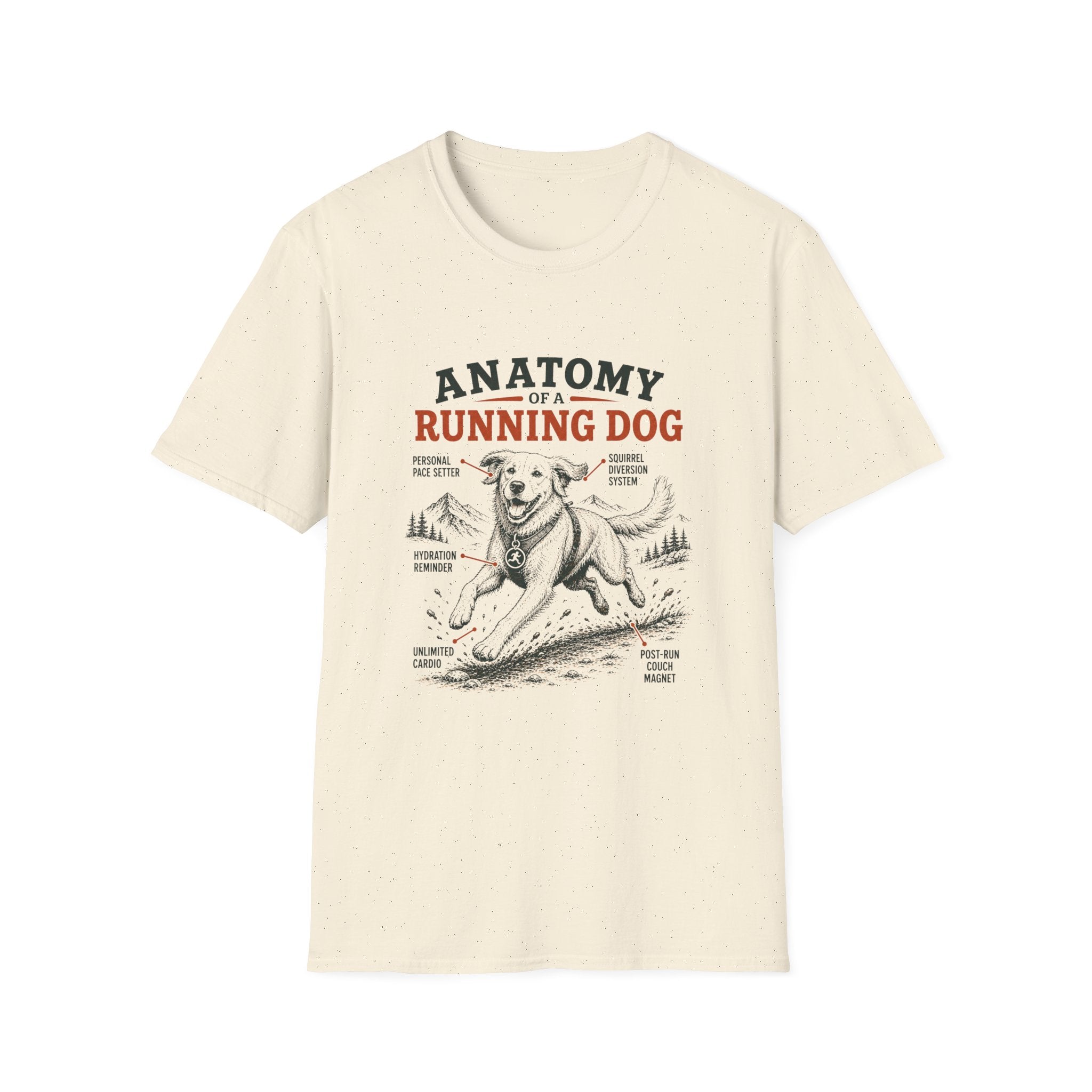 Anatomy of a running dog T-Shirt