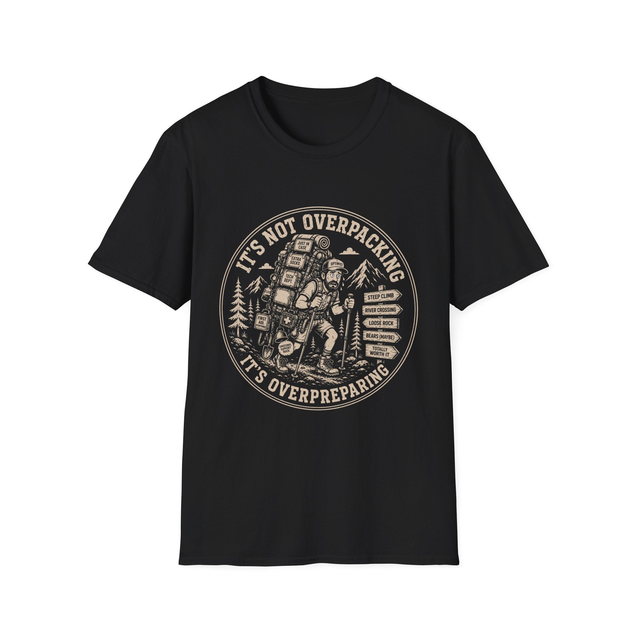 Overpacking Overpreparing T-Shirt