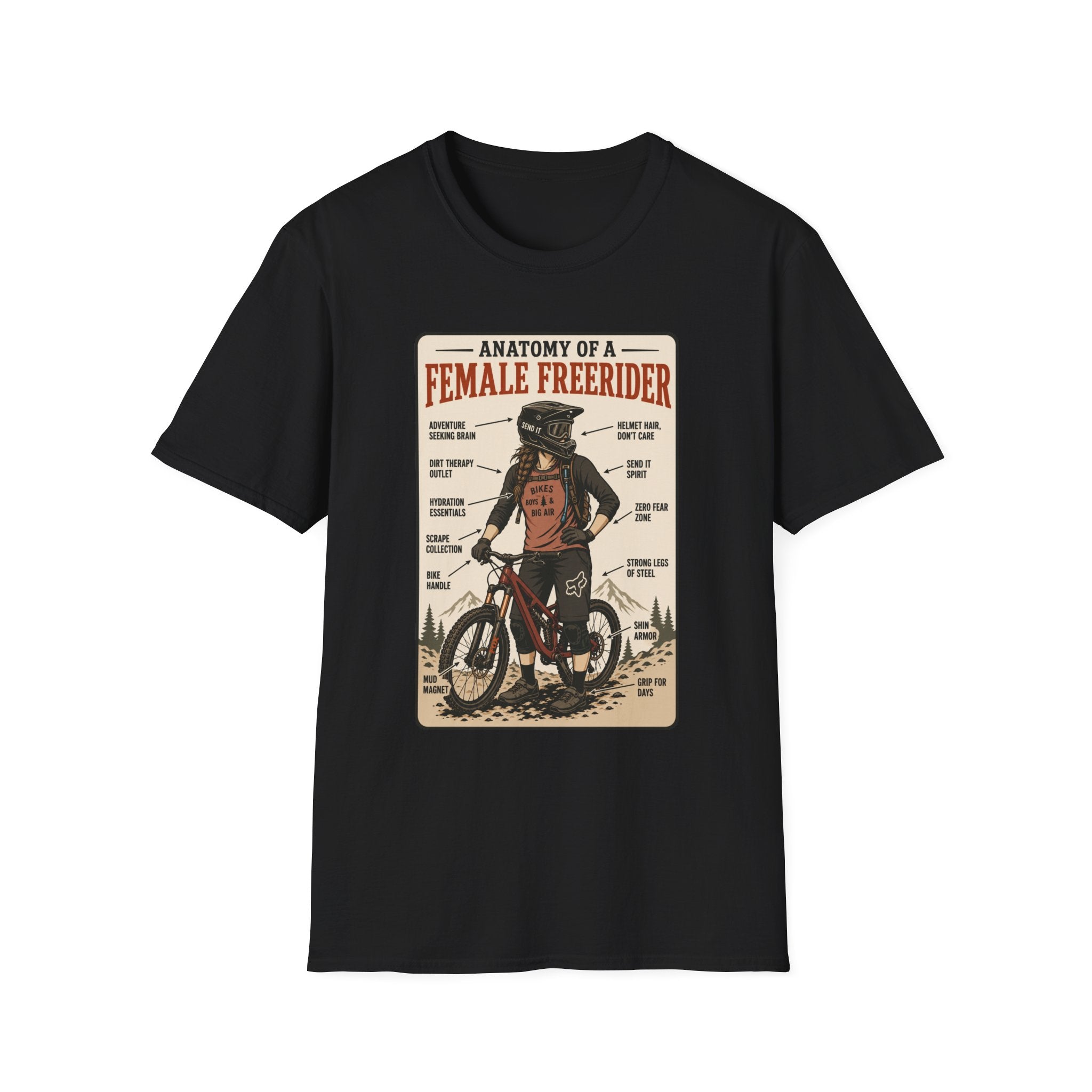 Female Freerider Colour Light T-Shirt