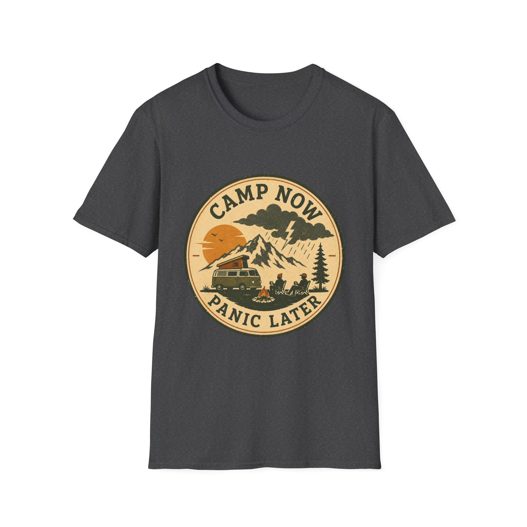 Camp Now Panic LaterT-Shirt