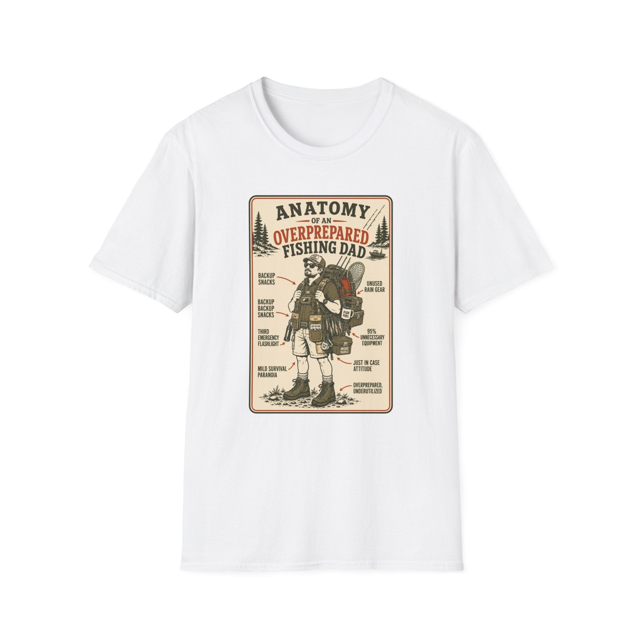Overprepared Fishing Dad T-Shirt