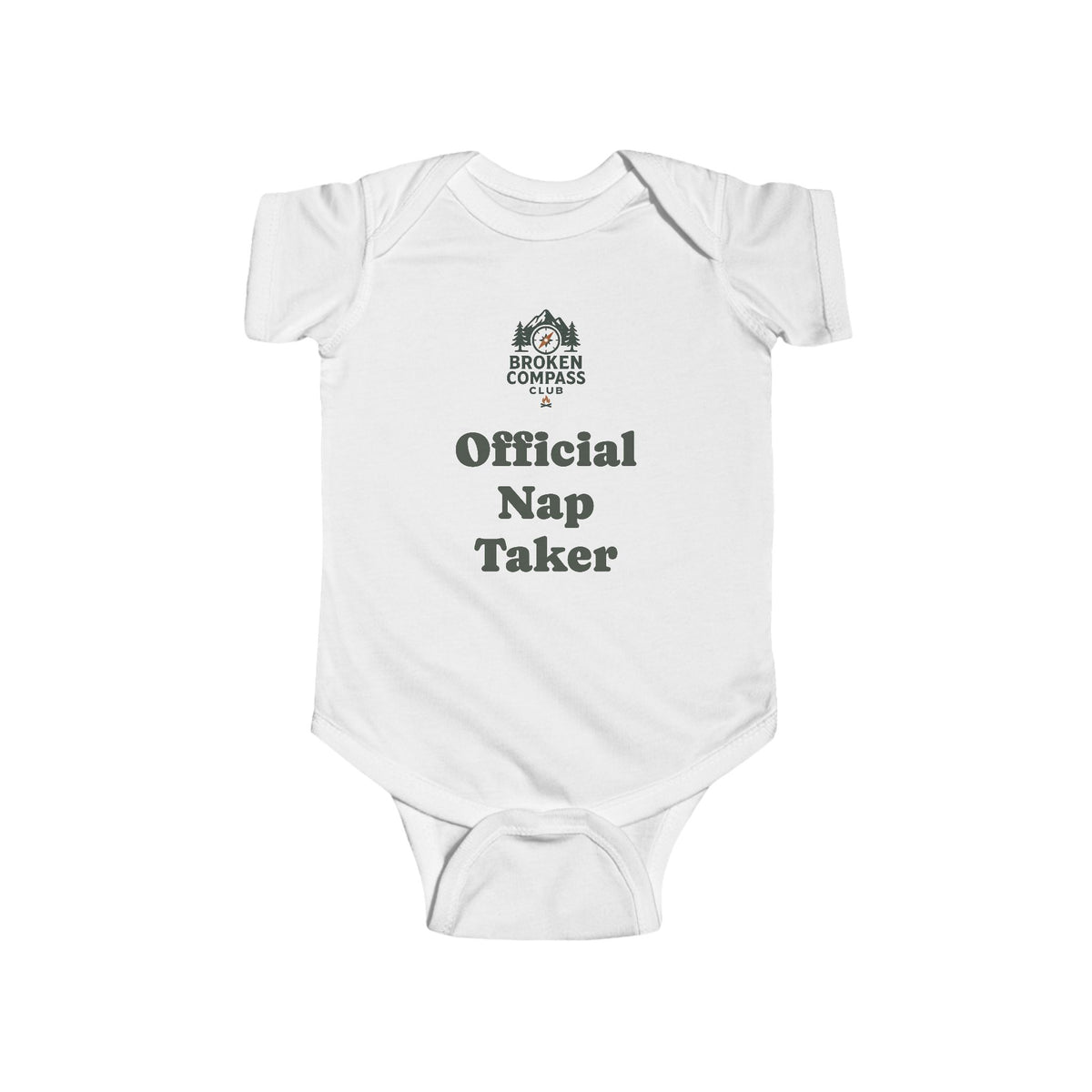 Official Nap Taker Baby Bodysuit | Family Adventure Tee
