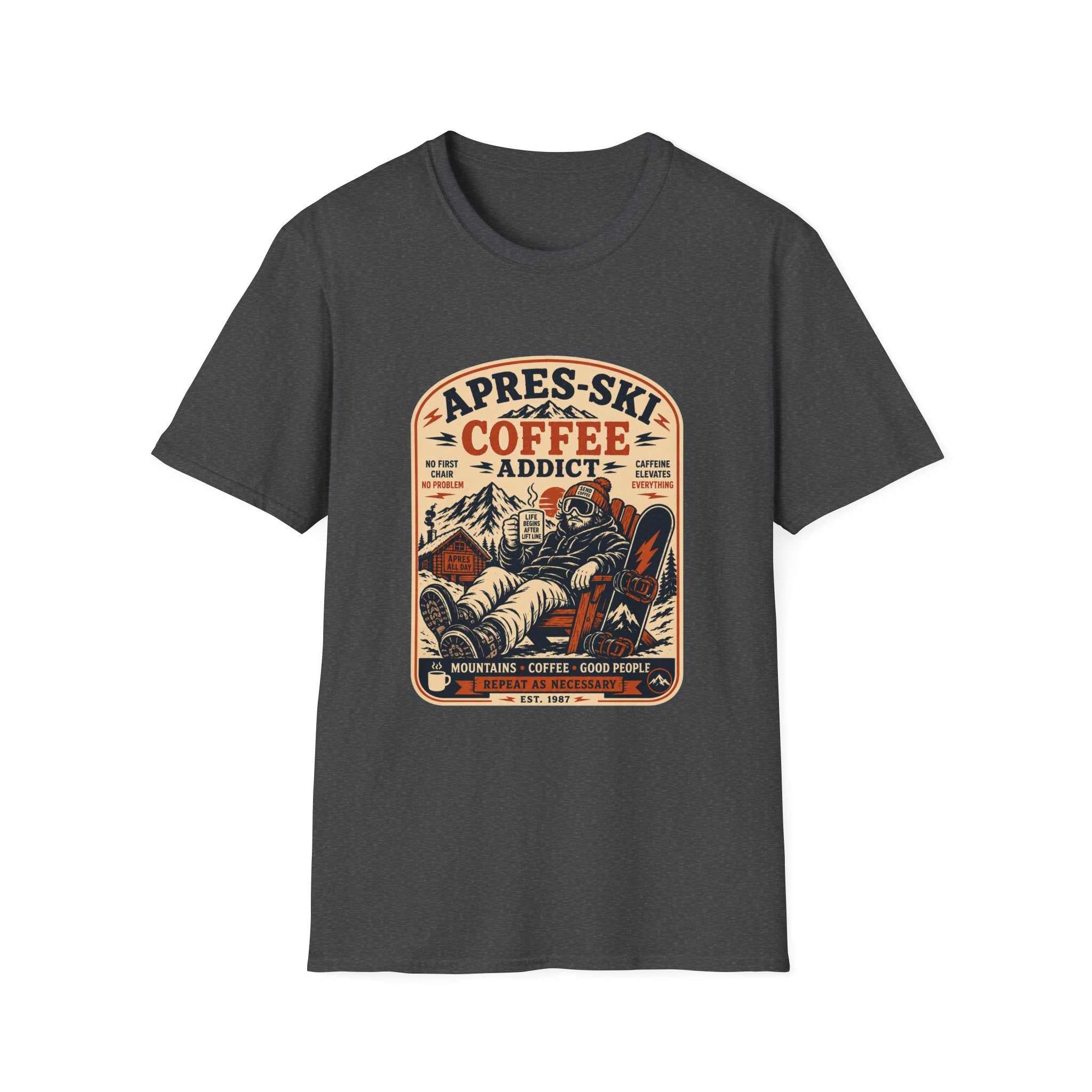 Apres Ski Coffee Addict T-Shirt