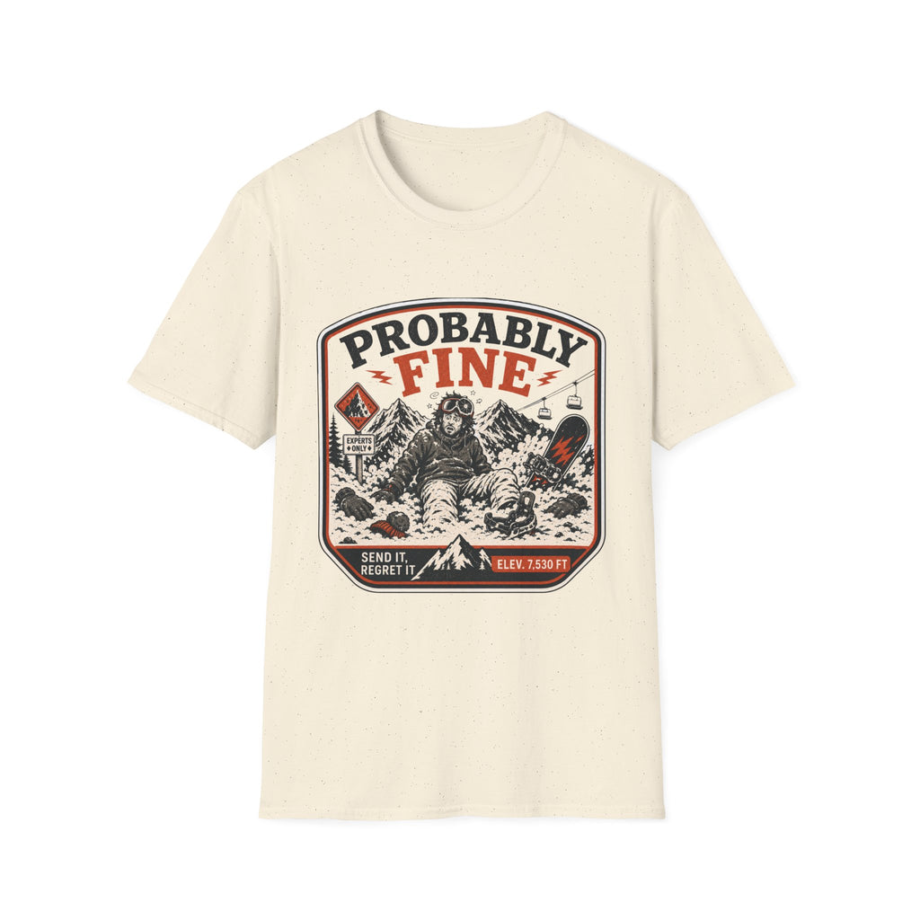 Probably Fine Snowboard Tee