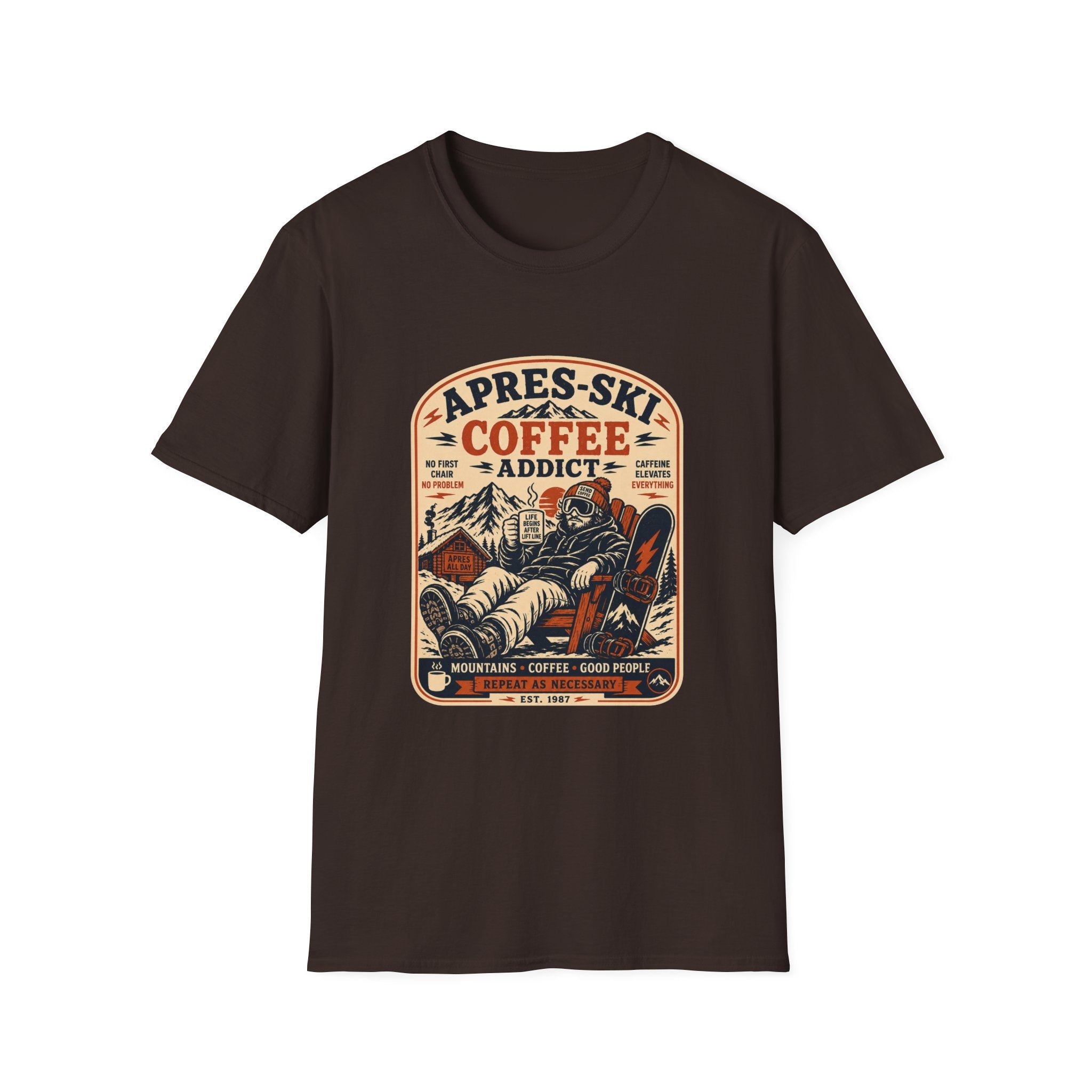 Apres Ski Coffee Addict T-Shirt