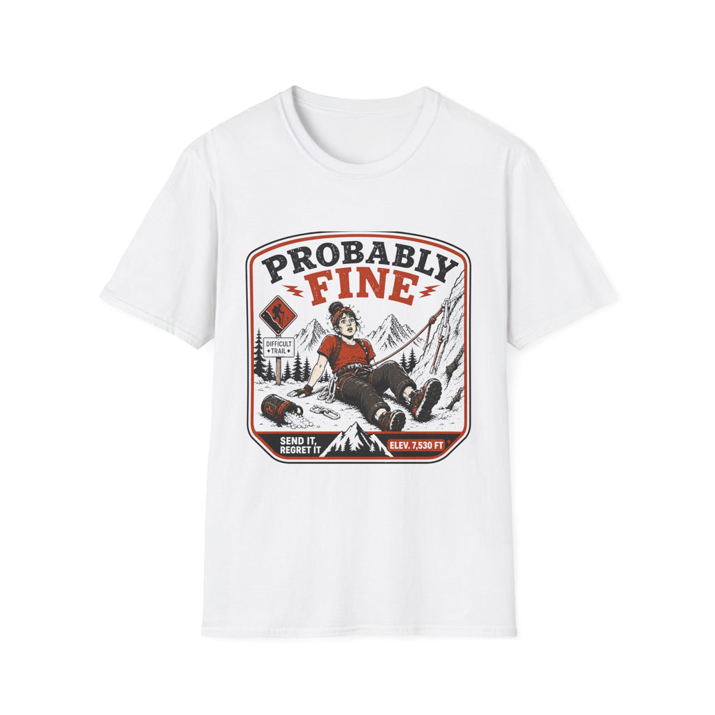 Probably Fine Female Climber T-Shirt
