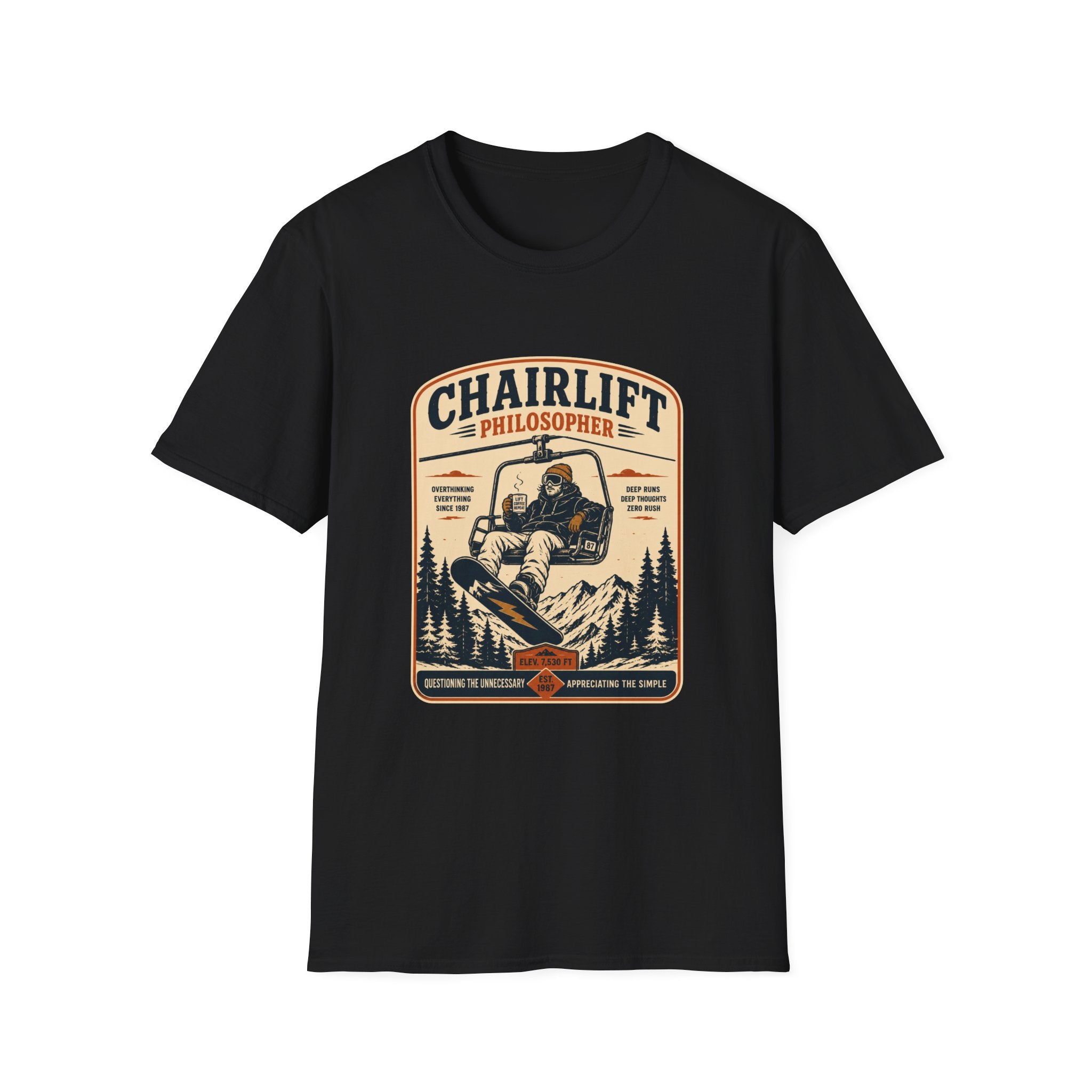 Chairlift Philosopher T-Shirt