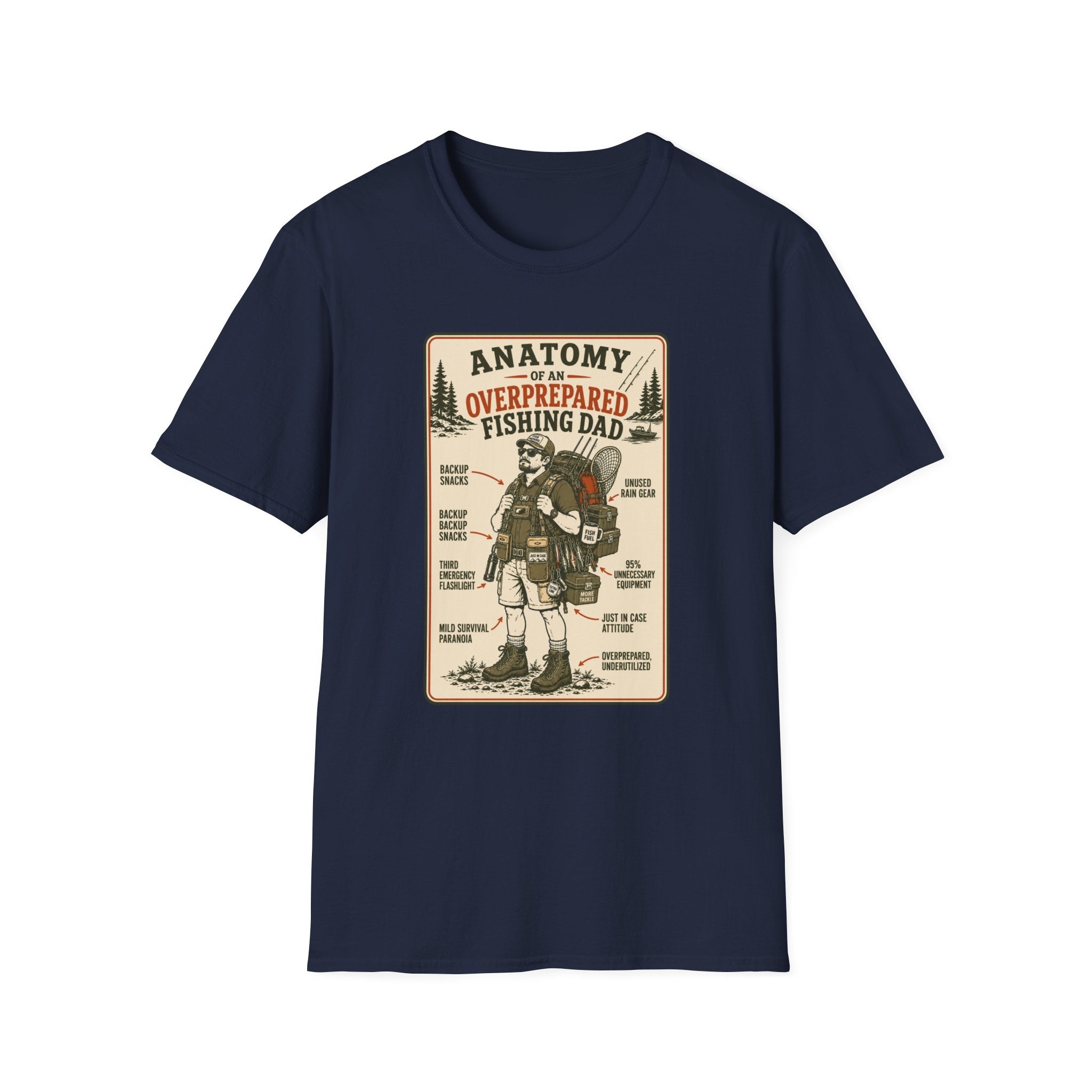 Overprepared Fishing Dad T-Shirt