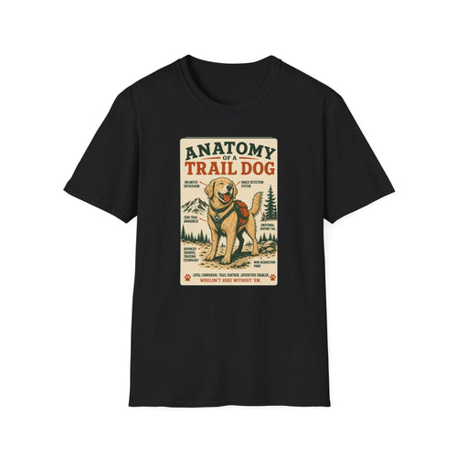 Anatomy of a Trail Dog Labrador T-Shirt