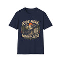 Ride More Worry Less MTB T-Shirt