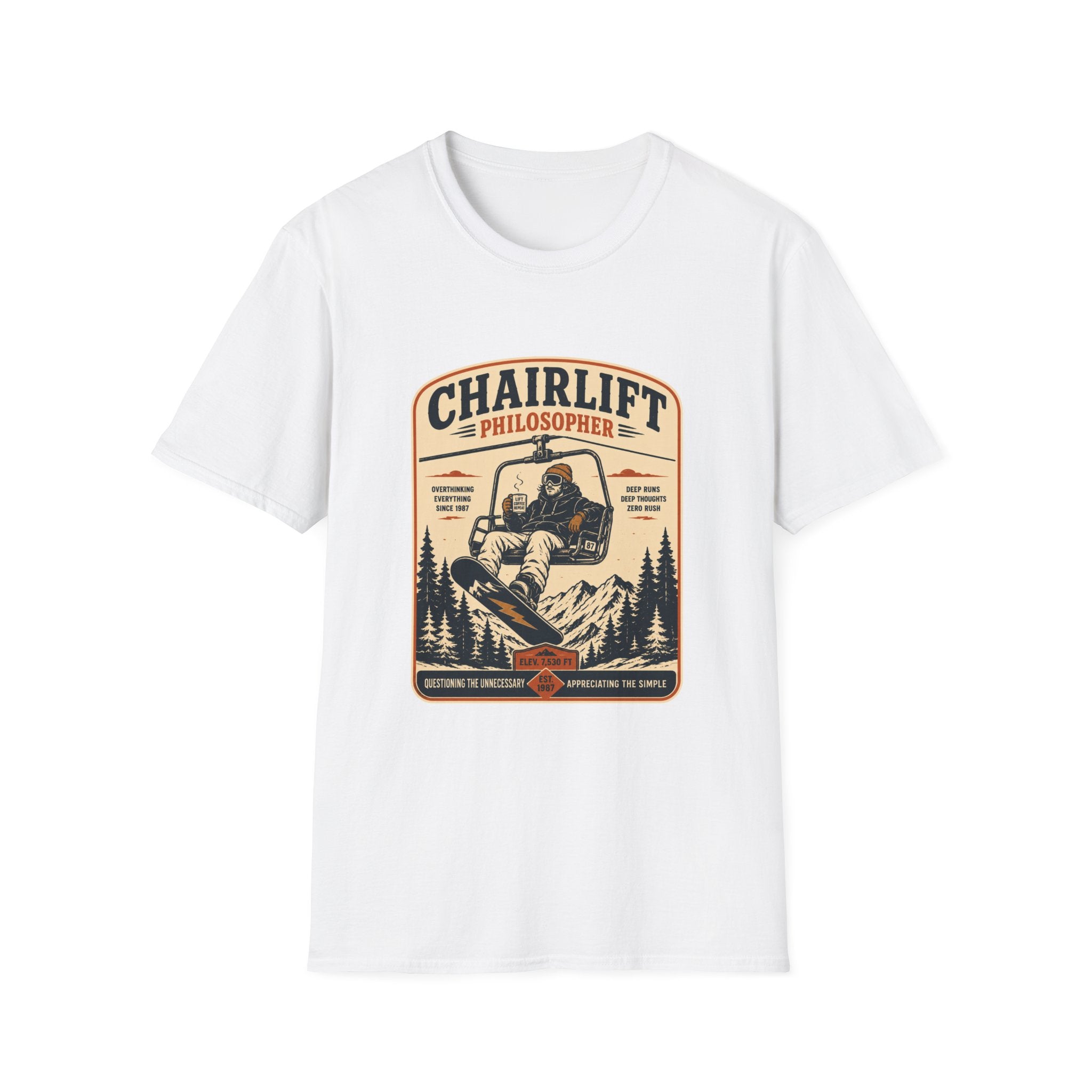 Chairlift Philosopher T-Shirt