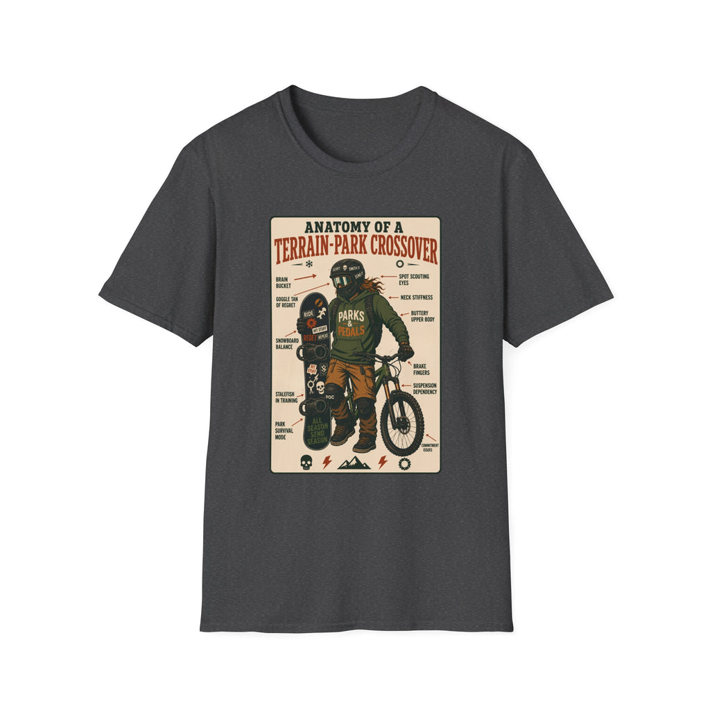 Anatomy of a Terrain Park Crossover 2 T-Shirt