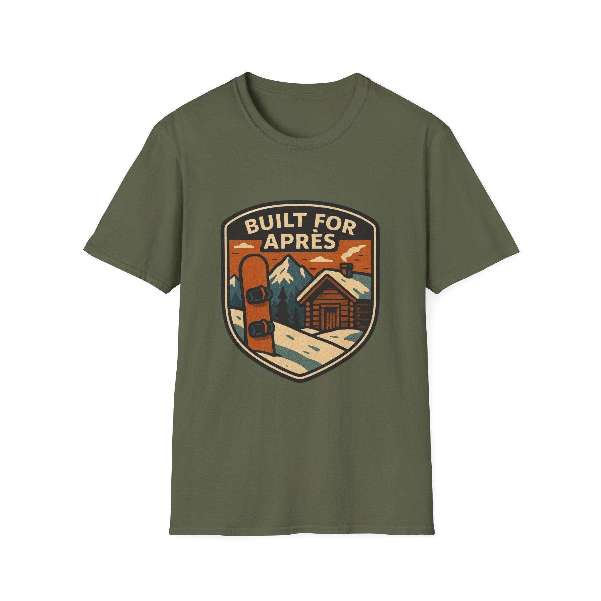 Built for Apres Snowboard T-Shirt