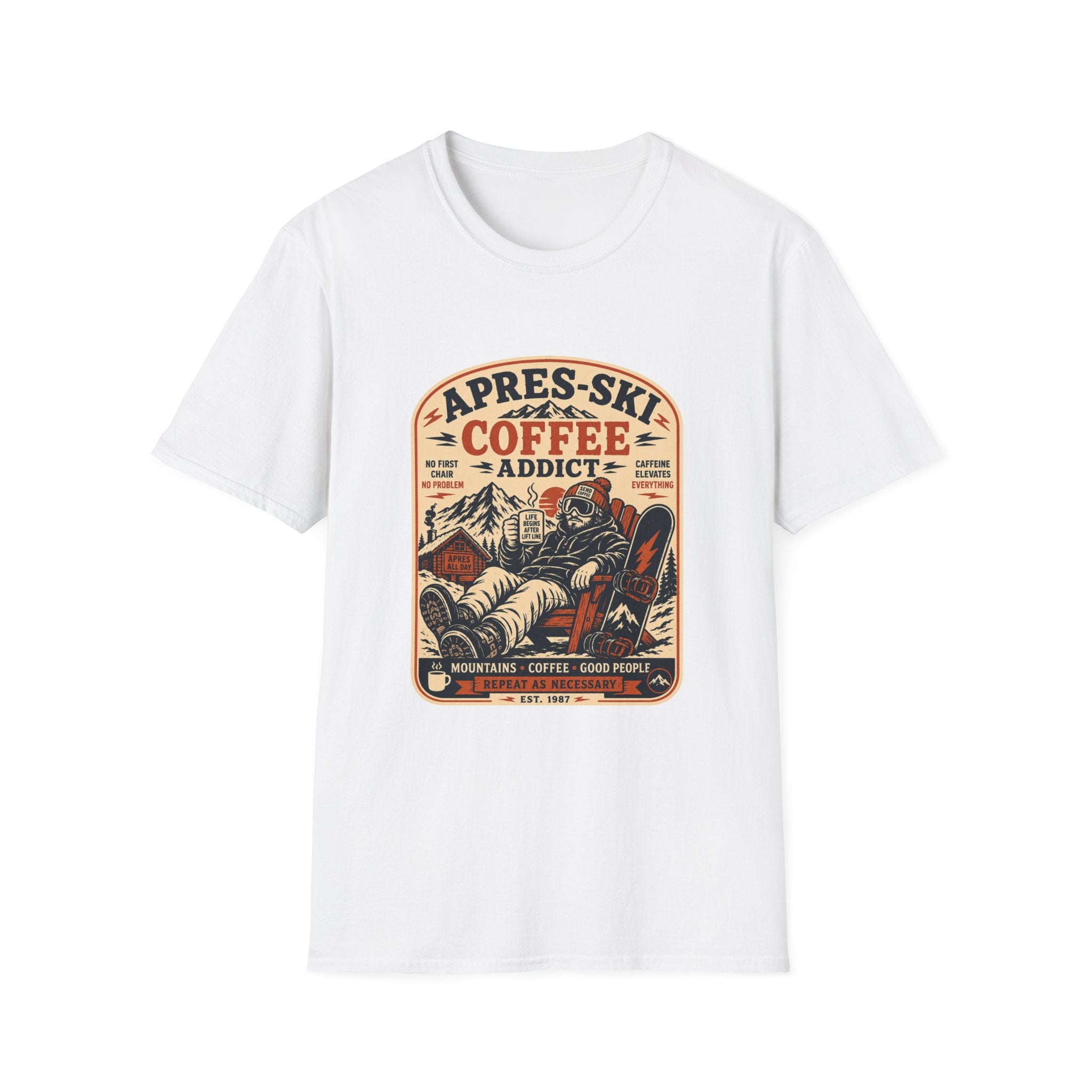 Apres Ski Coffee Addict T-Shirt