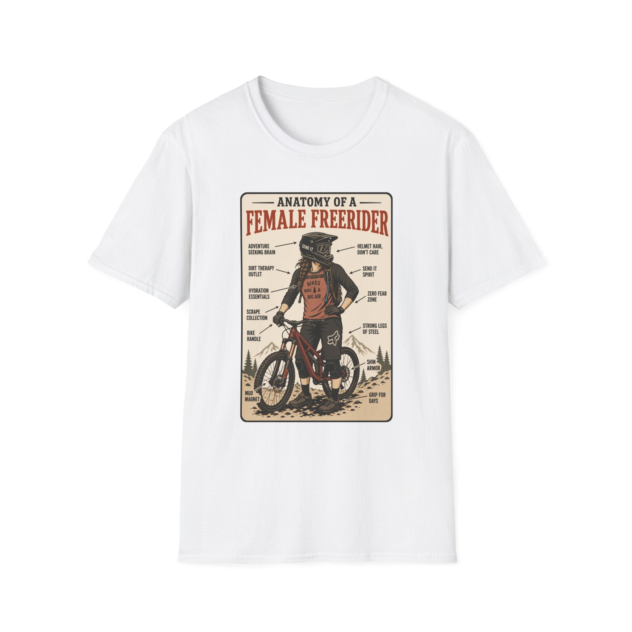 Female Freerider Colour Light T-Shirt