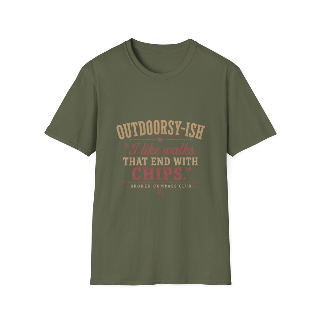 Outdoorsy-ish hiking adventure T-Shirt