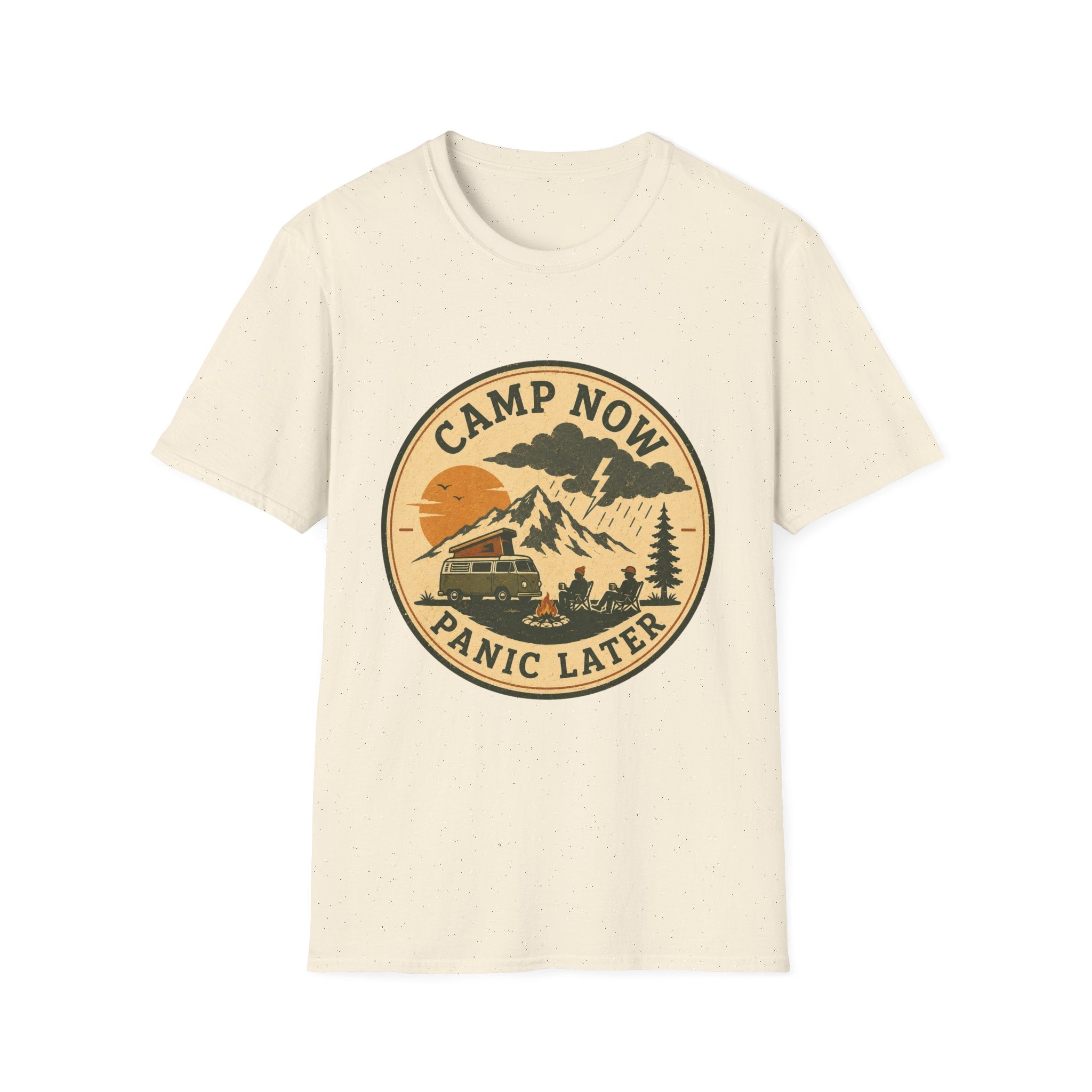 Camp Now Panic LaterT-Shirt