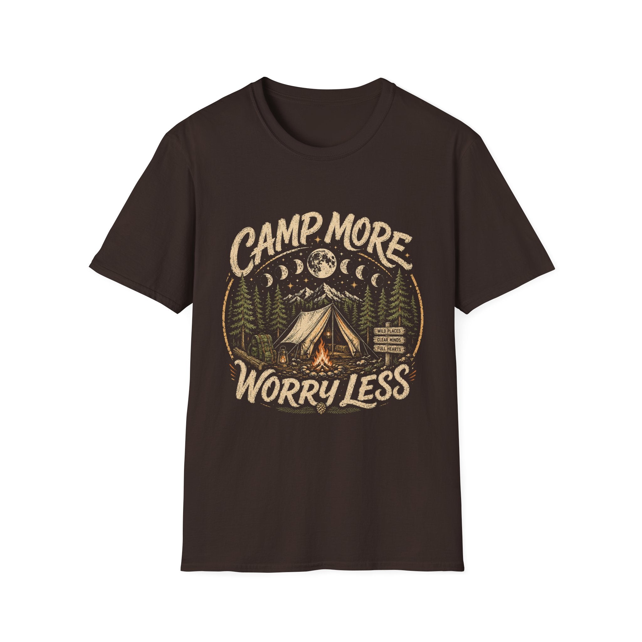 Camp More Worry Less T-Shirt